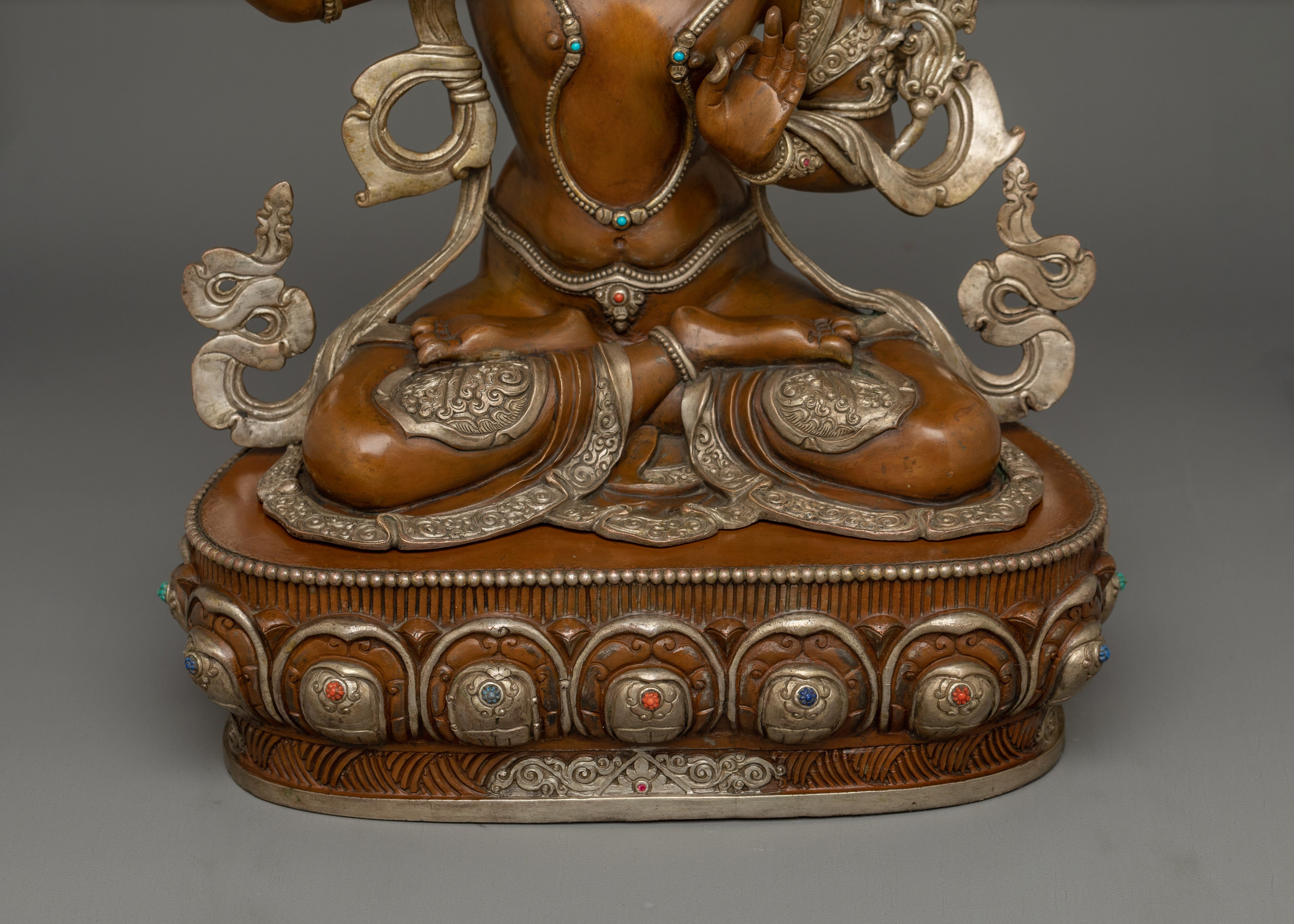 Handcrafted figurine Manjushri | The Youthful One