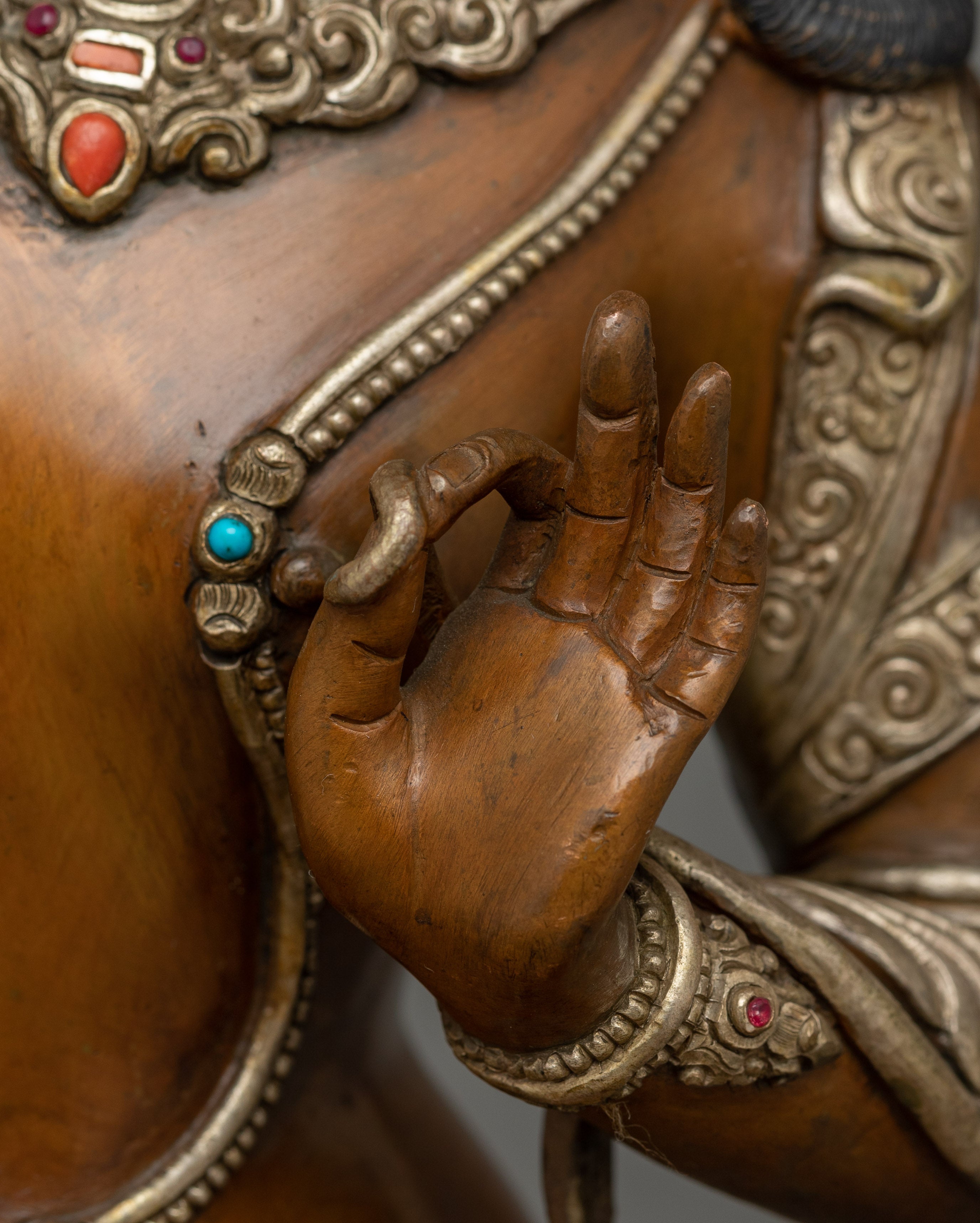 Handcrafted figurine Manjushri | The Youthful One