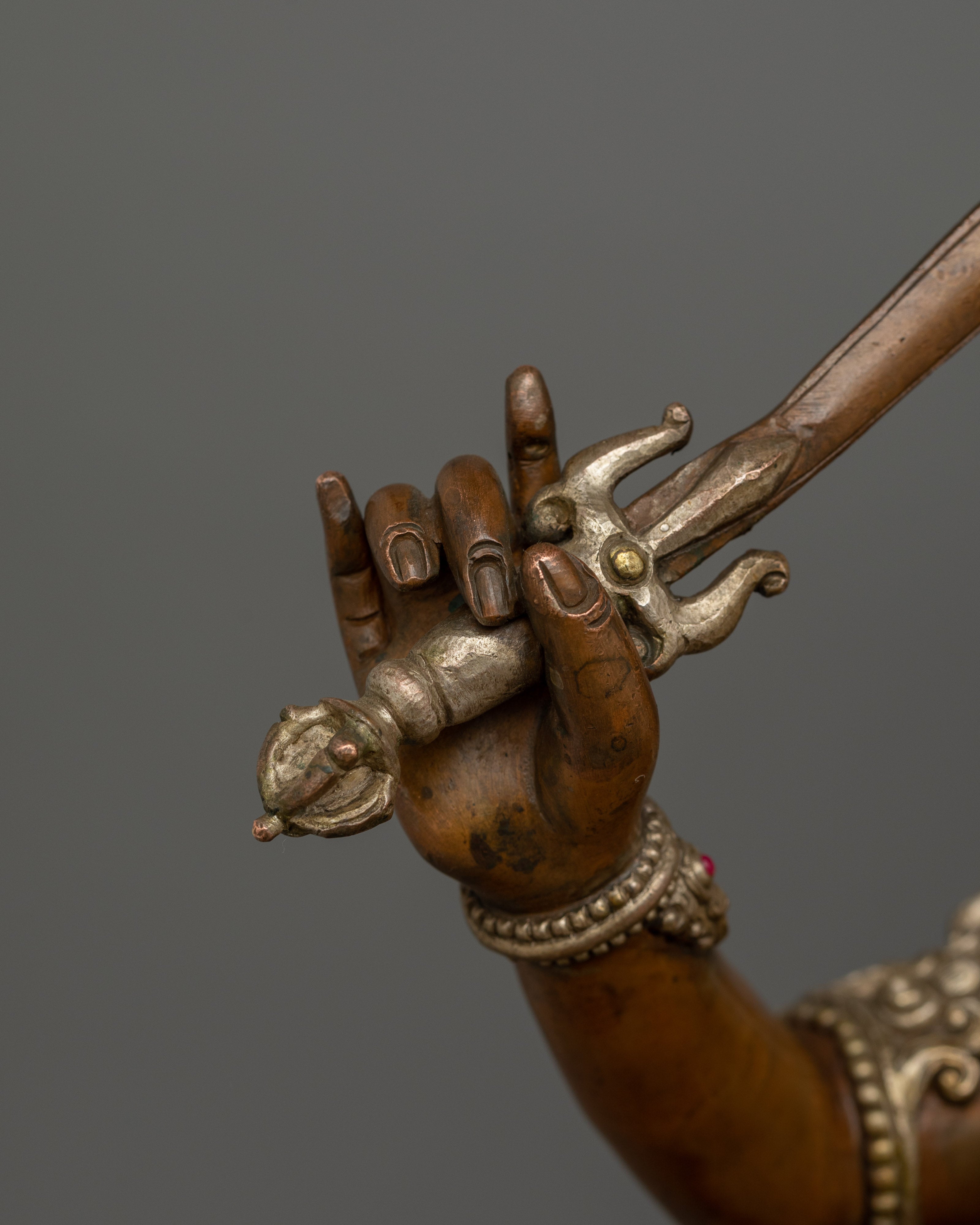 Handcrafted figurine Manjushri | The Youthful One