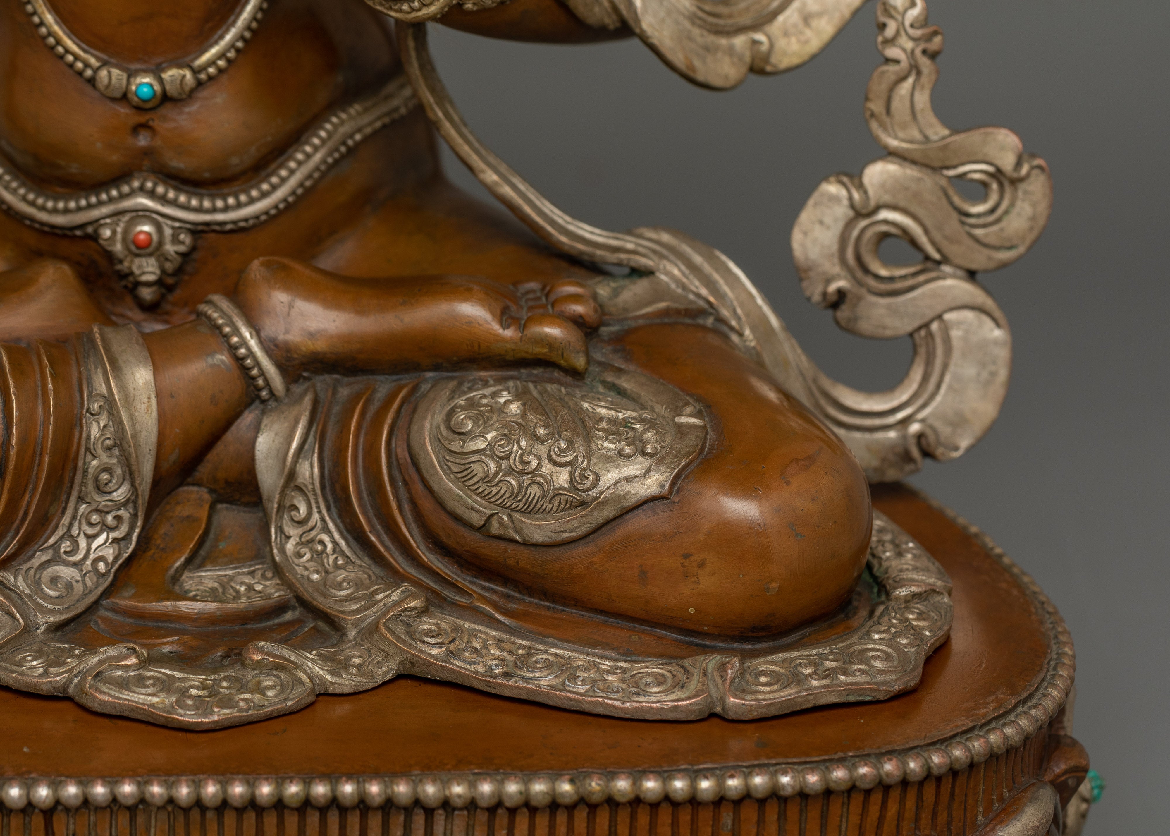 Handcrafted figurine Manjushri | The Youthful One