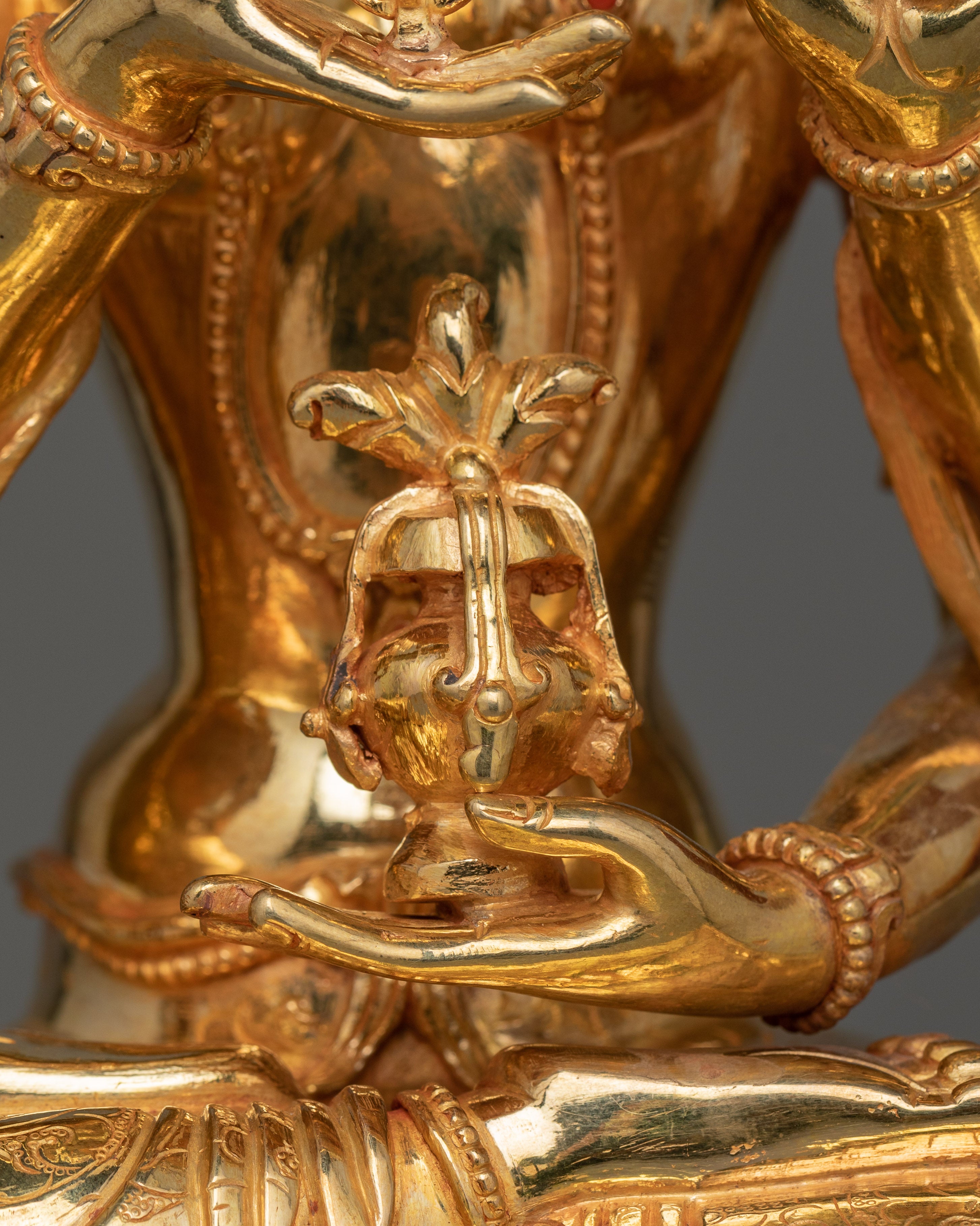 Deity Of Purification Namgyalma | Tibetan Long Life Deity Sculpture