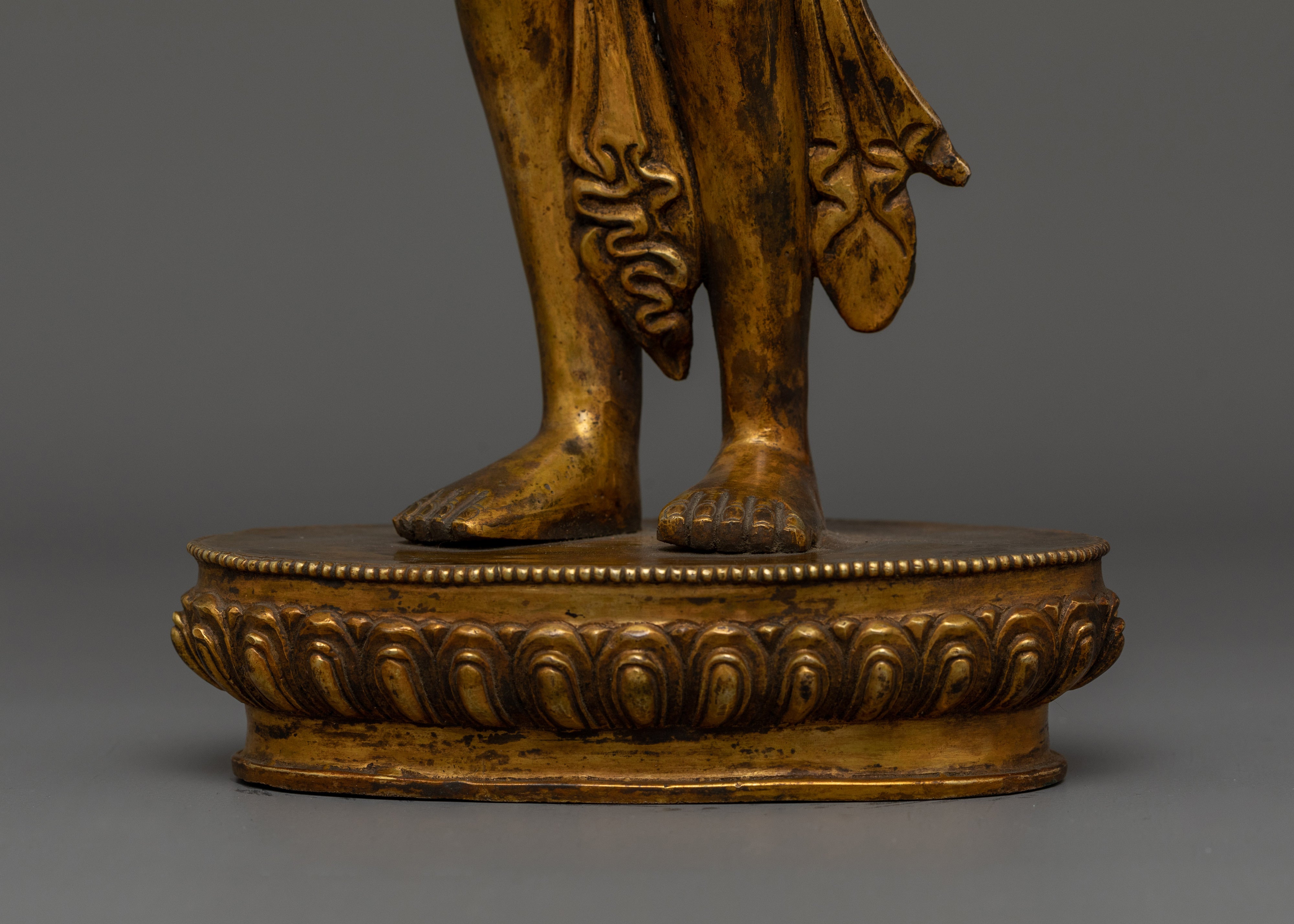 Traditional Himalayan Art of Lokeshwor | Bodhisattva of Compassion