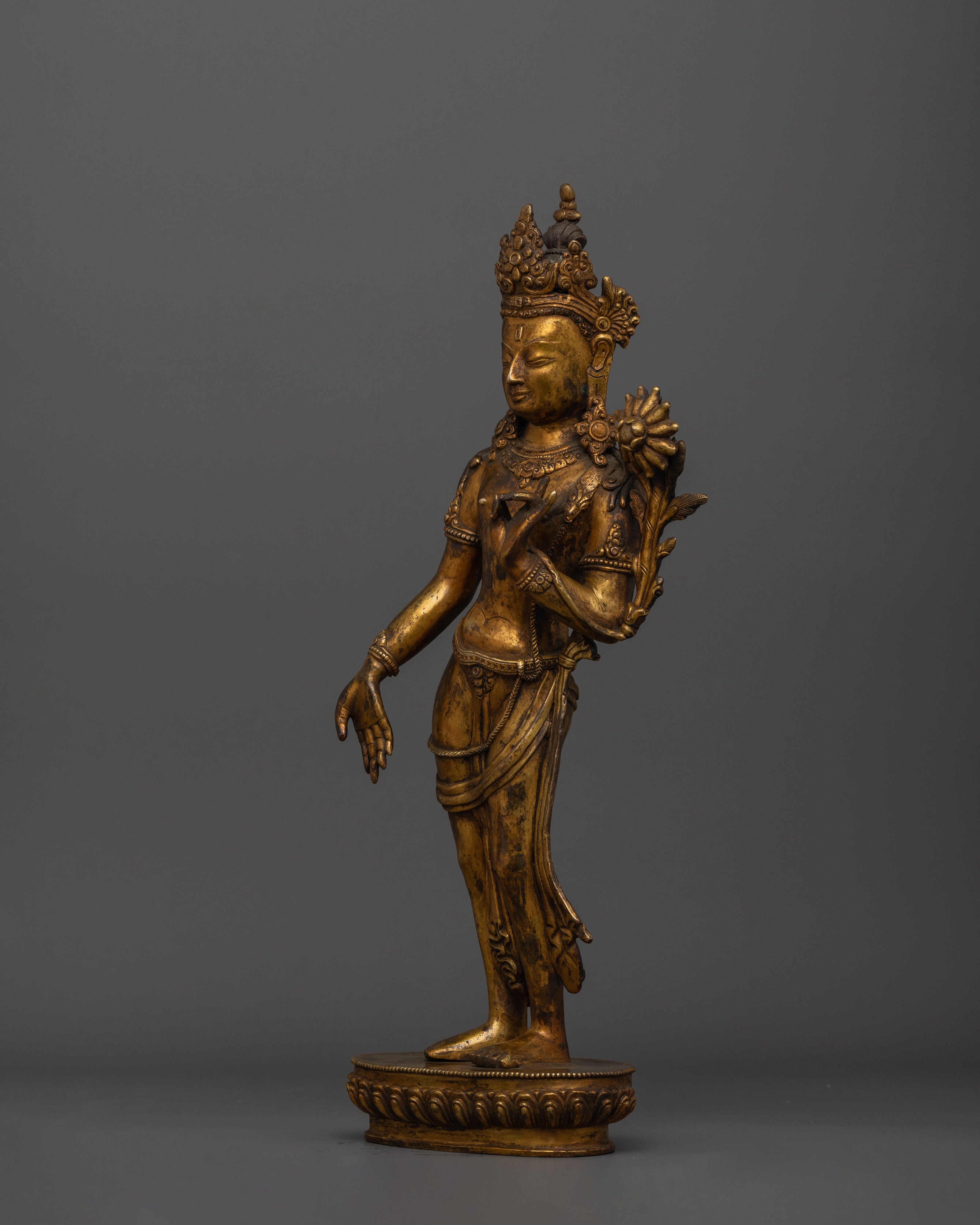 Traditional Himalayan Art of Lokeshwor | Bodhisattva of Compassion