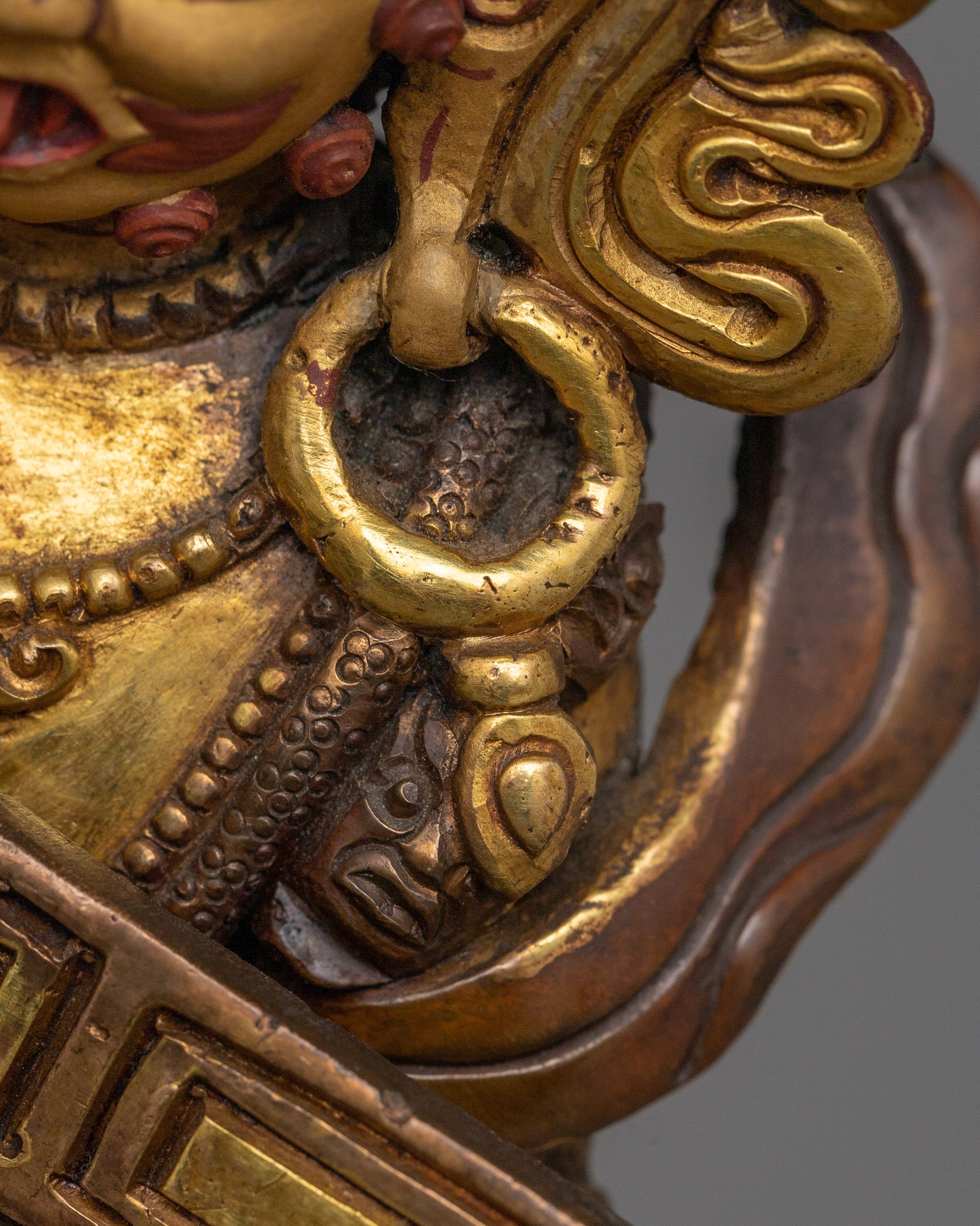 Himalayan sculpture of Shakya Mahakala | The Wrathful Protector of the Dharma