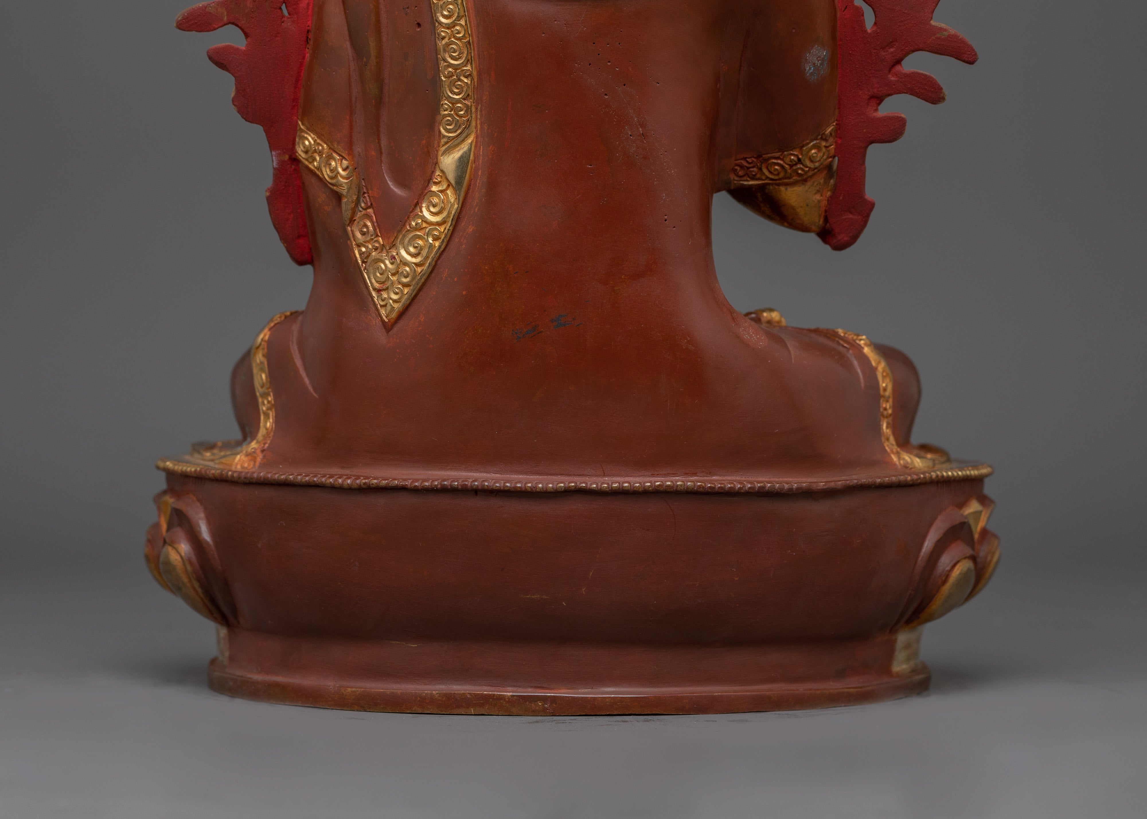 Tsongkhapa Lama Sculpture | Handcrafted in Nepal