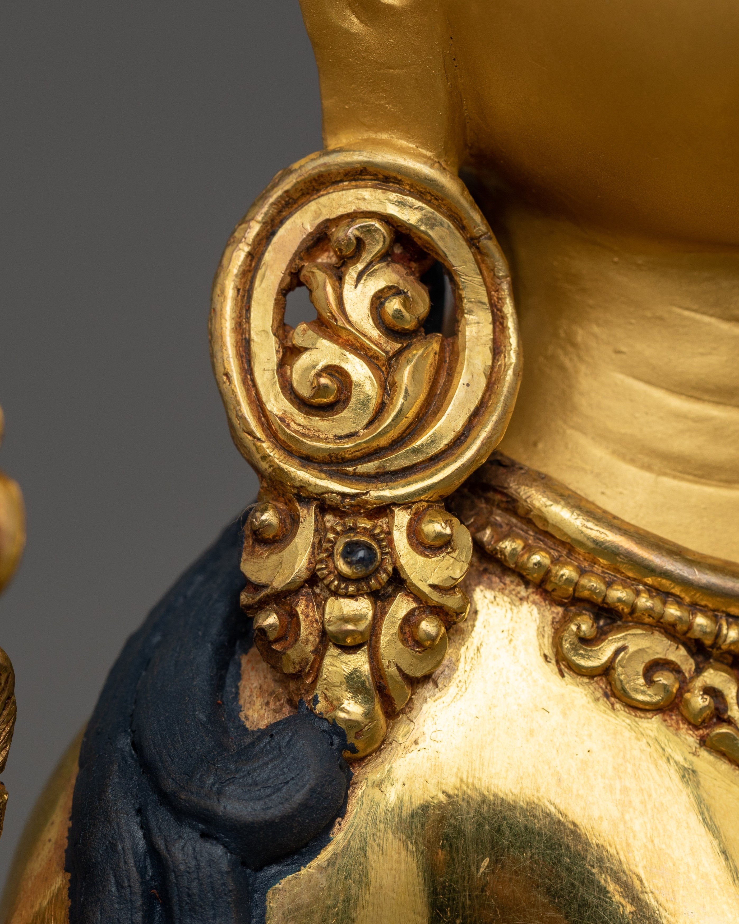 Himalayan Buddhist Artwork of Green Tara | Meditation and Healing Statue