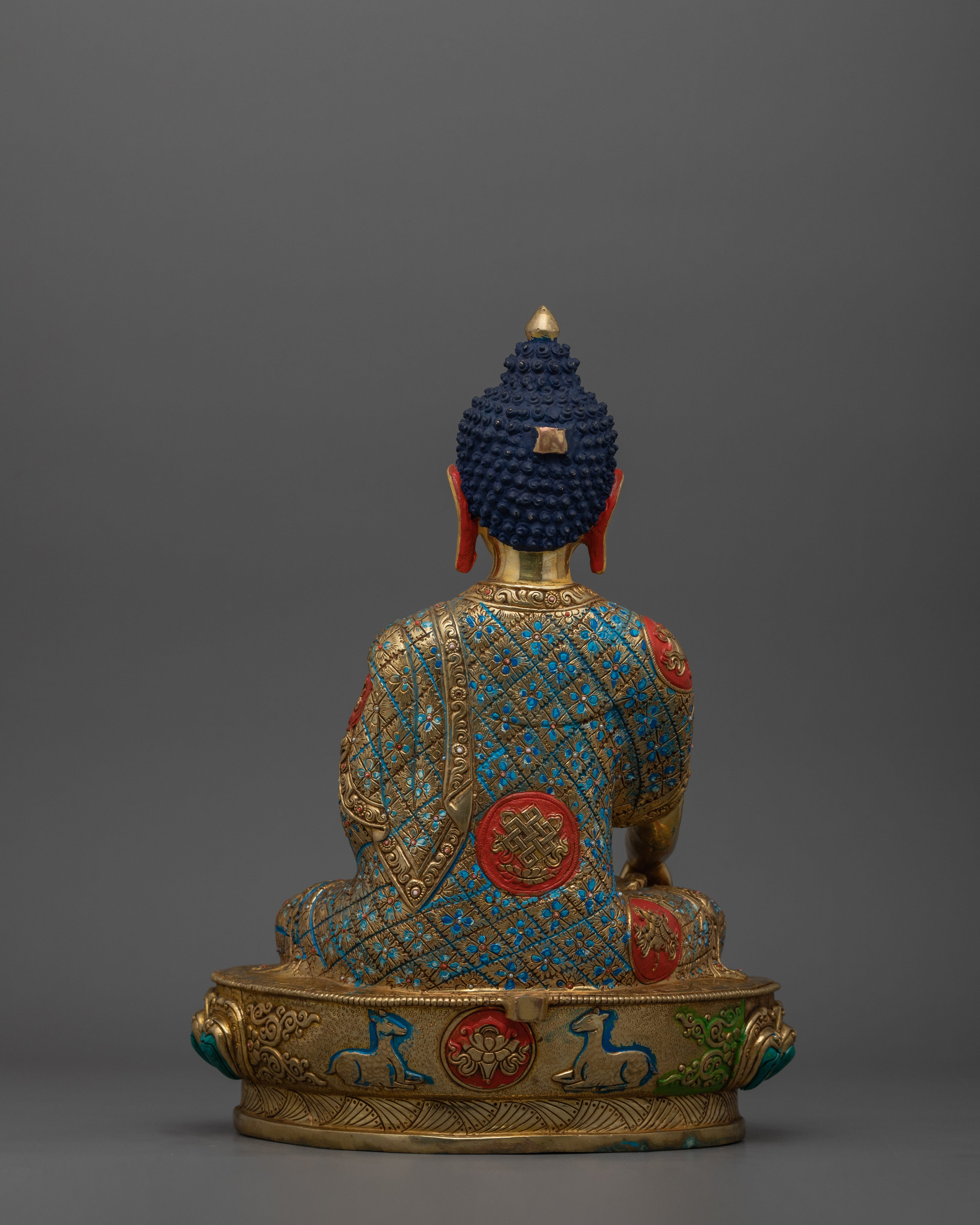 Tibetan Figurine of Shakyamuni Buddha | Embodying Peace and Wisdom