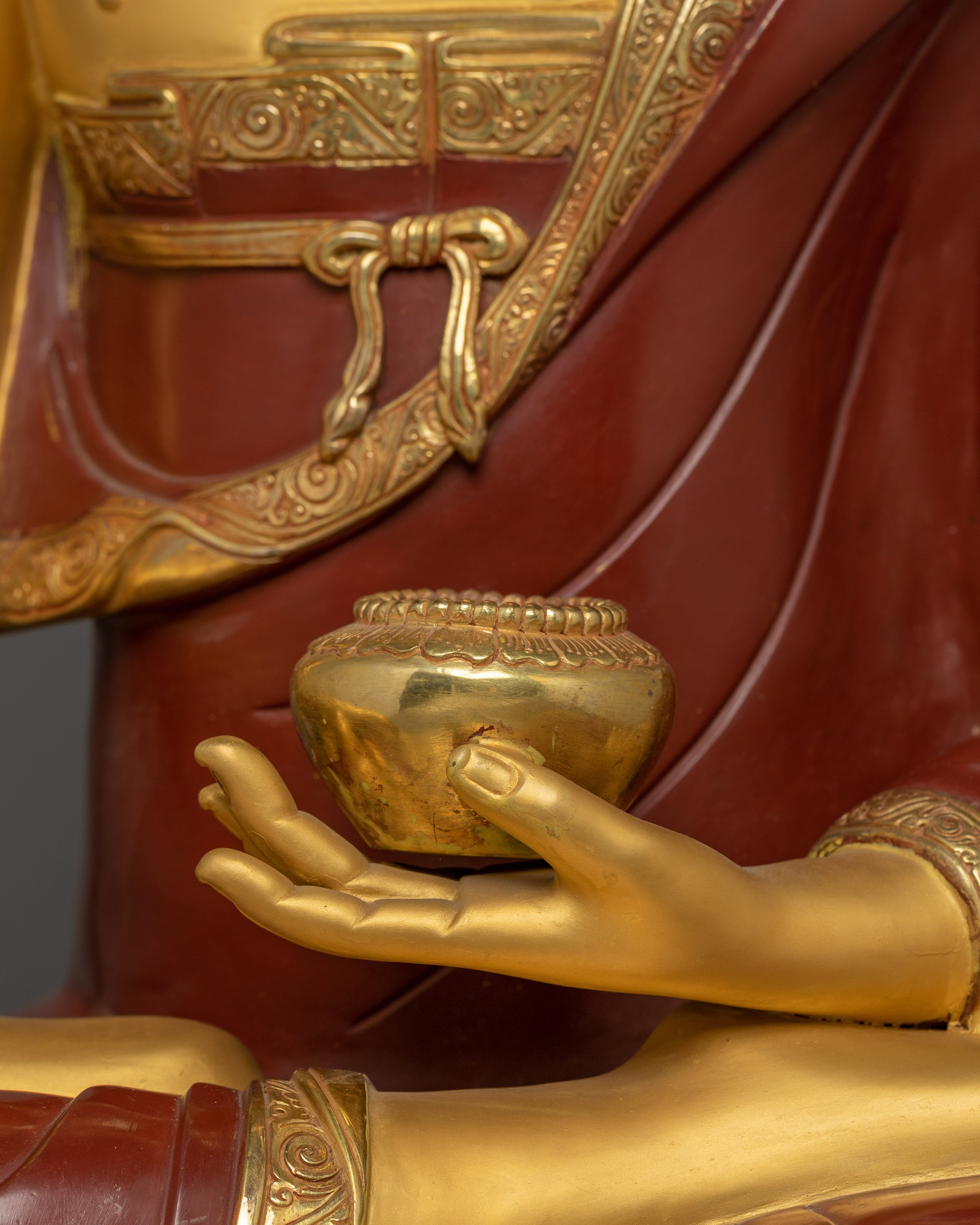 Traditional Handcrafted Figurine of Shakyamuni Buddha | The Enlightened One