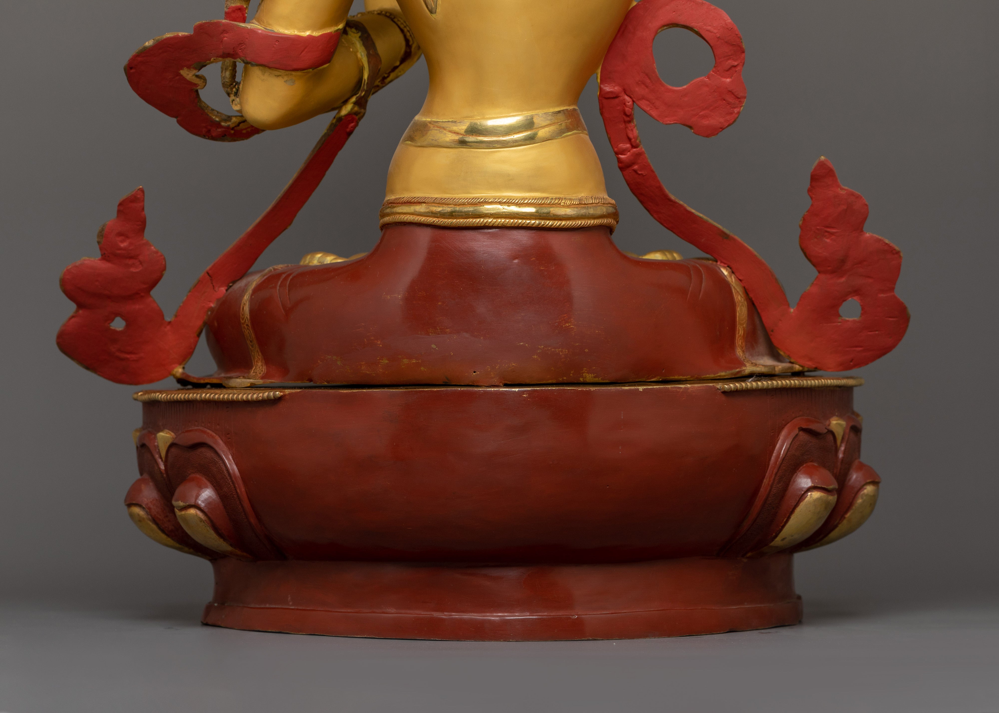 Handcrafted Statue of Manjushri | The Bodhisattva of Transcendent Wisdom