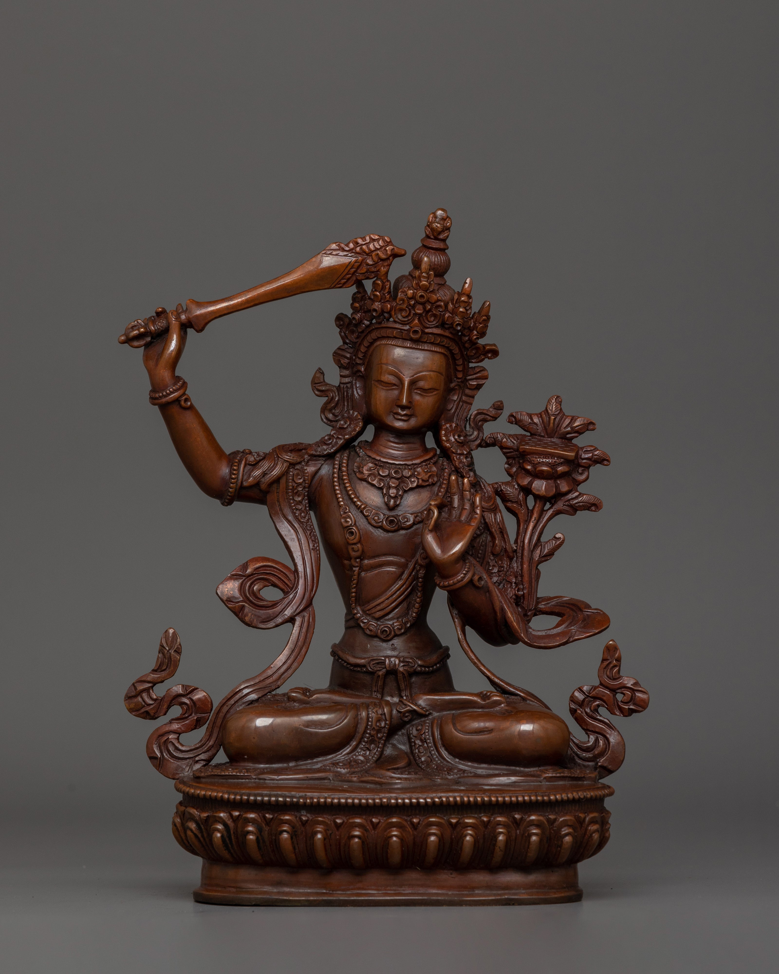 Himalayan Sculpture of Bodhisattva Set | The Embodiment of Compassion