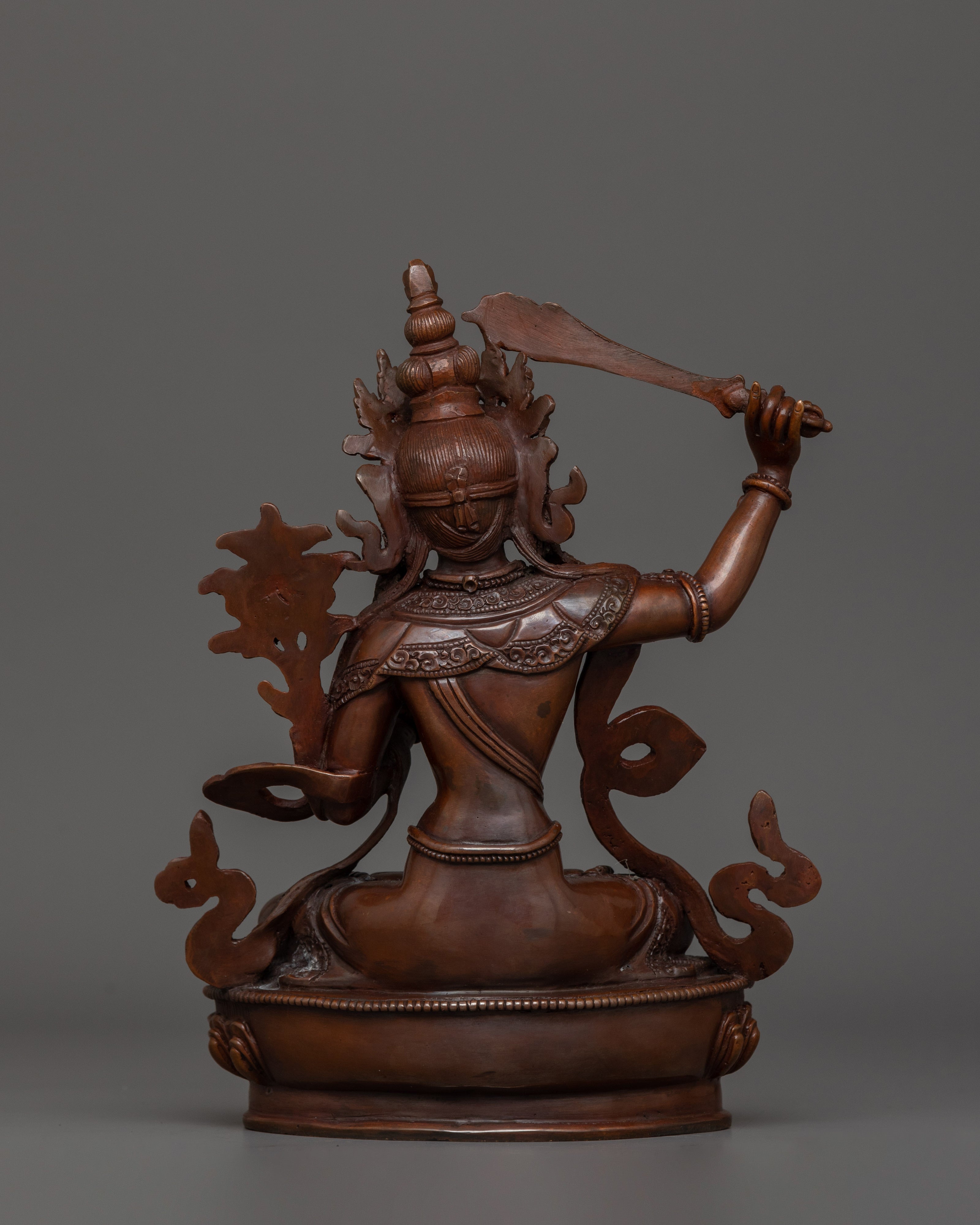 Traditional Figurine of Manjushri | A Symbol of Wisdom