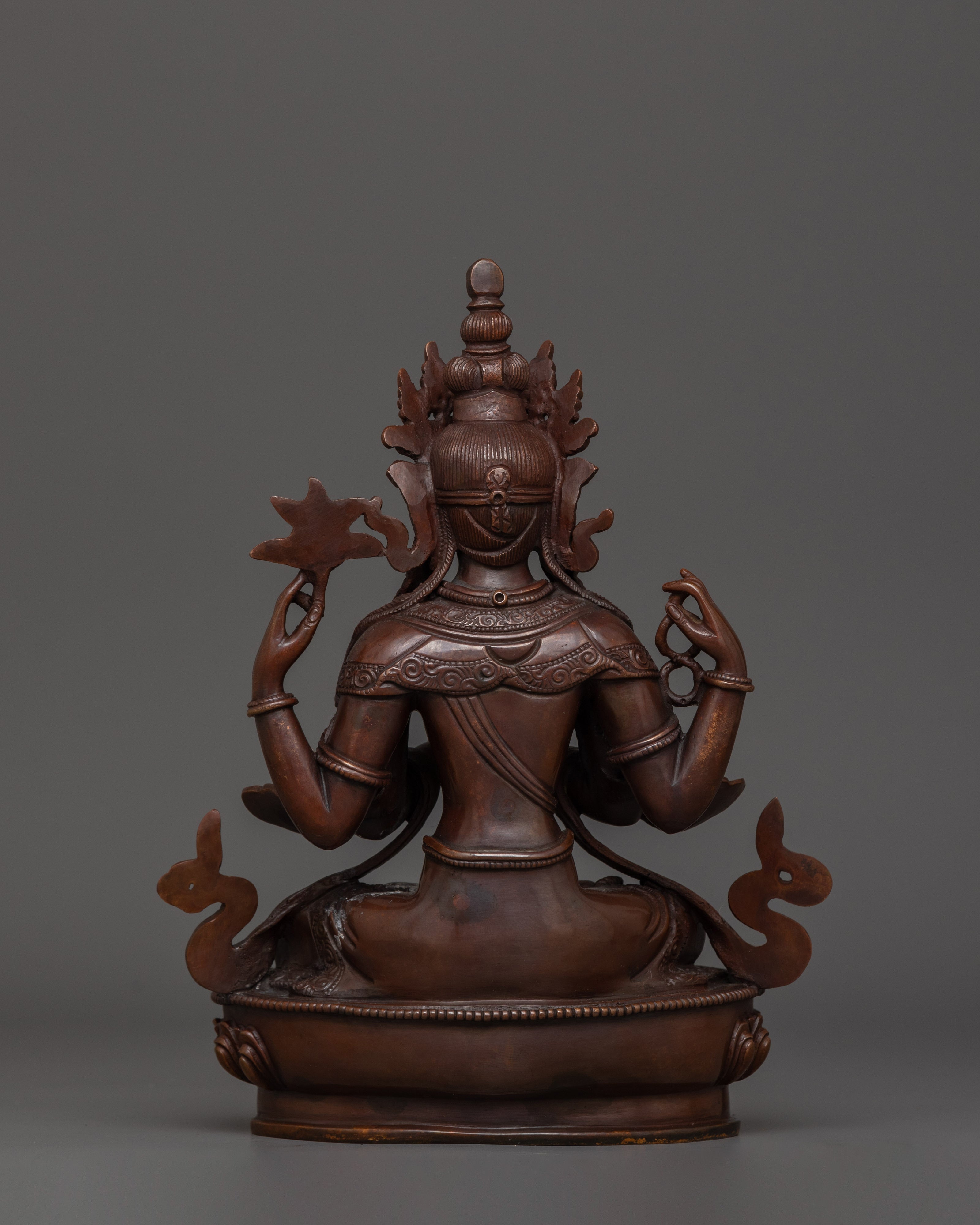 Traditional Figurine of Chenrezig | Embodiment of Infinite Compassion