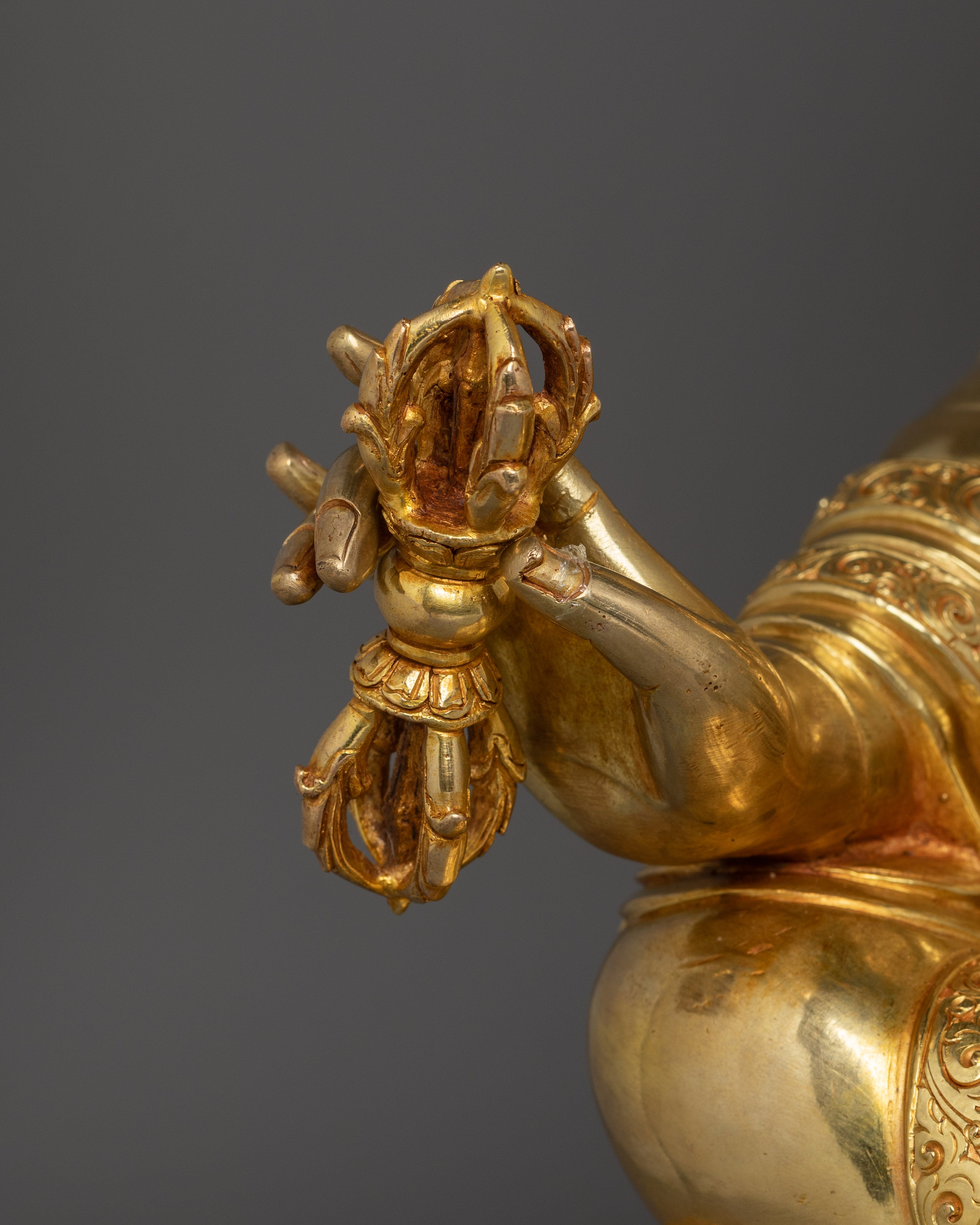 Traditional Figurine of Guru Rinpoche | The Lotus-Born Master