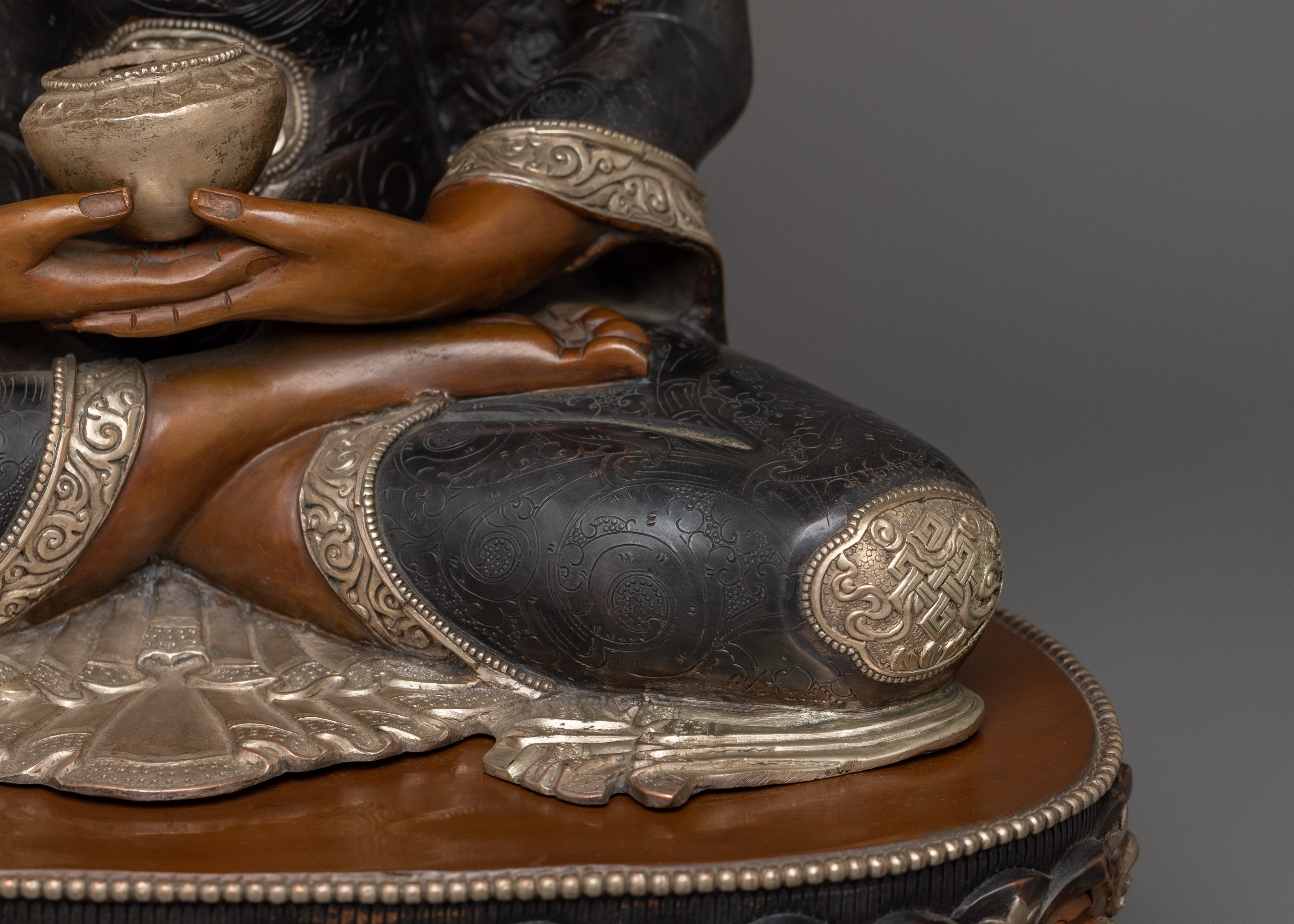 Handcrafted Figurine of Amitabha Buddha | The Buddha of Infinite Light and Life