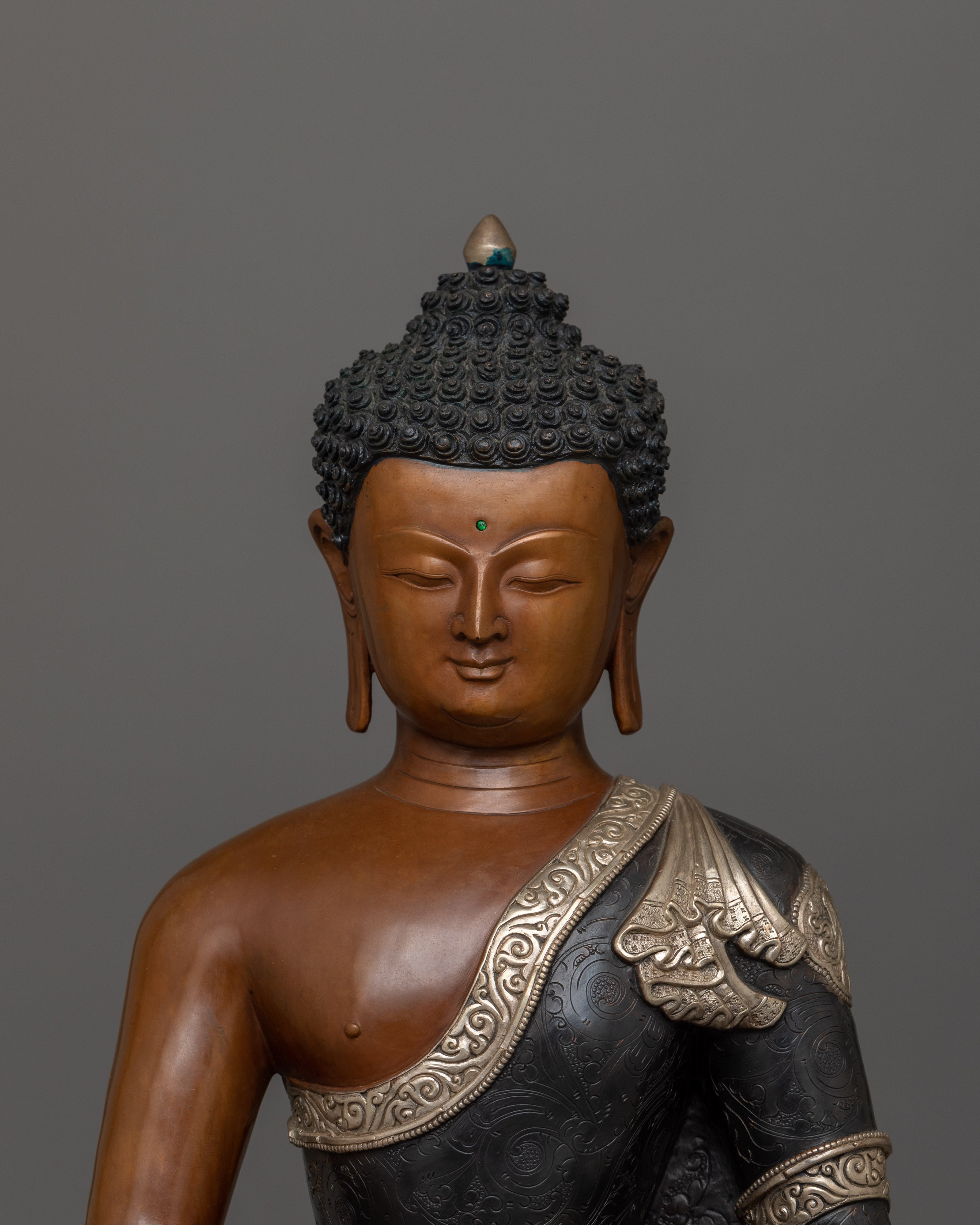 Handcrafted Figurine of Amitabha Buddha | The Buddha of Infinite Light and Life