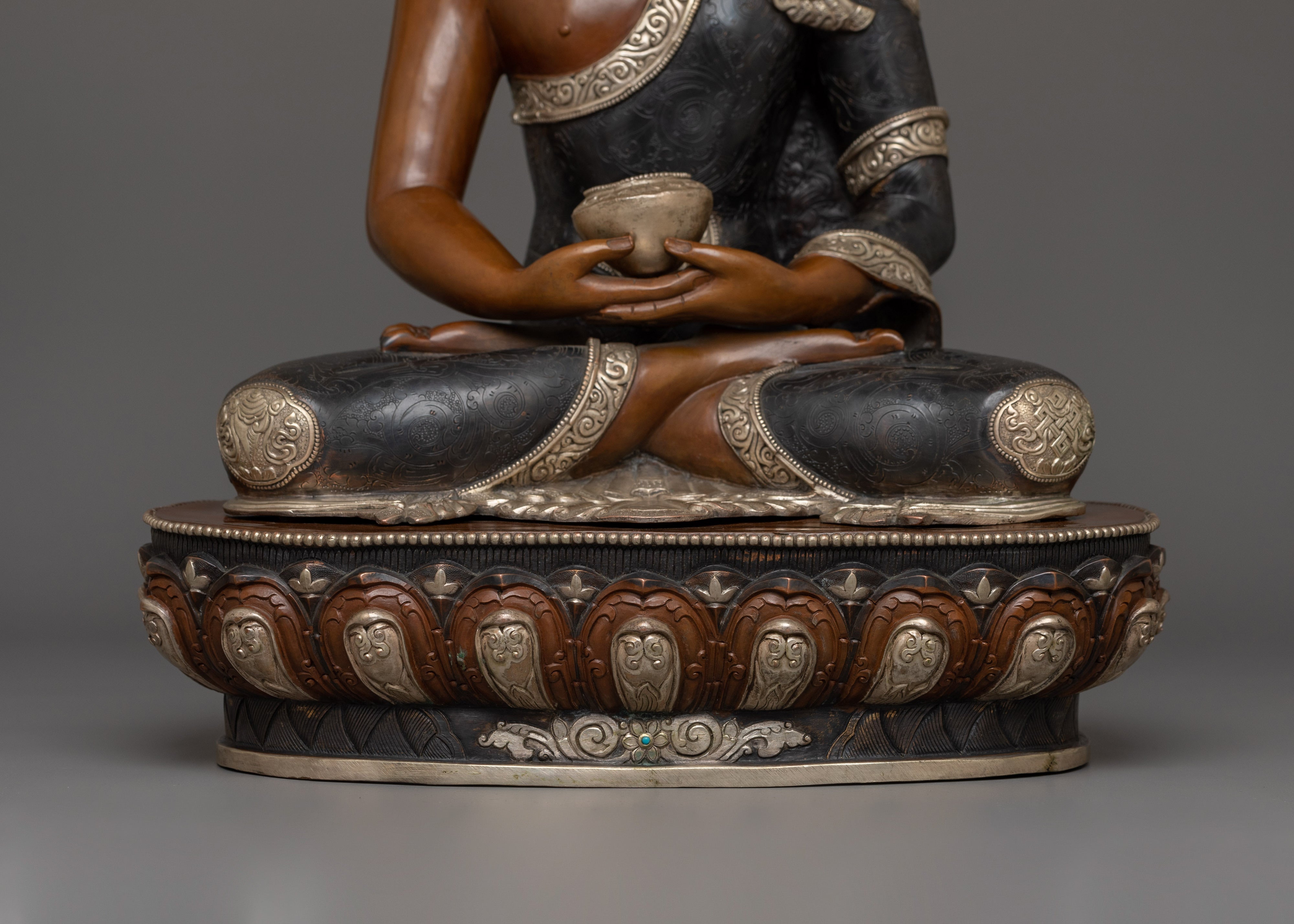 Handcrafted Figurine of Amitabha Buddha | The Buddha of Infinite Light and Life