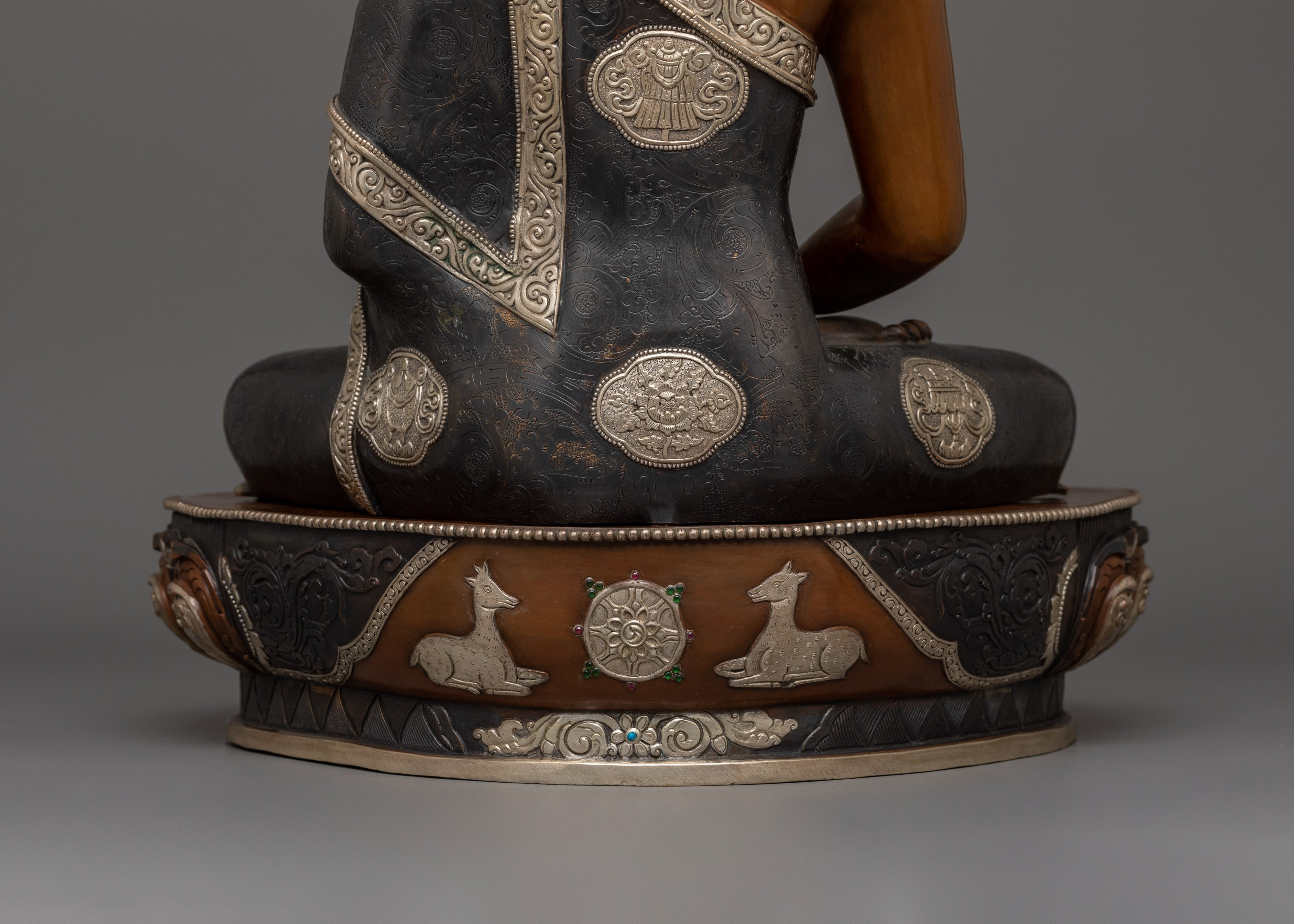 Handcrafted Figurine of Amitabha Buddha | The Buddha of Infinite Light and Life