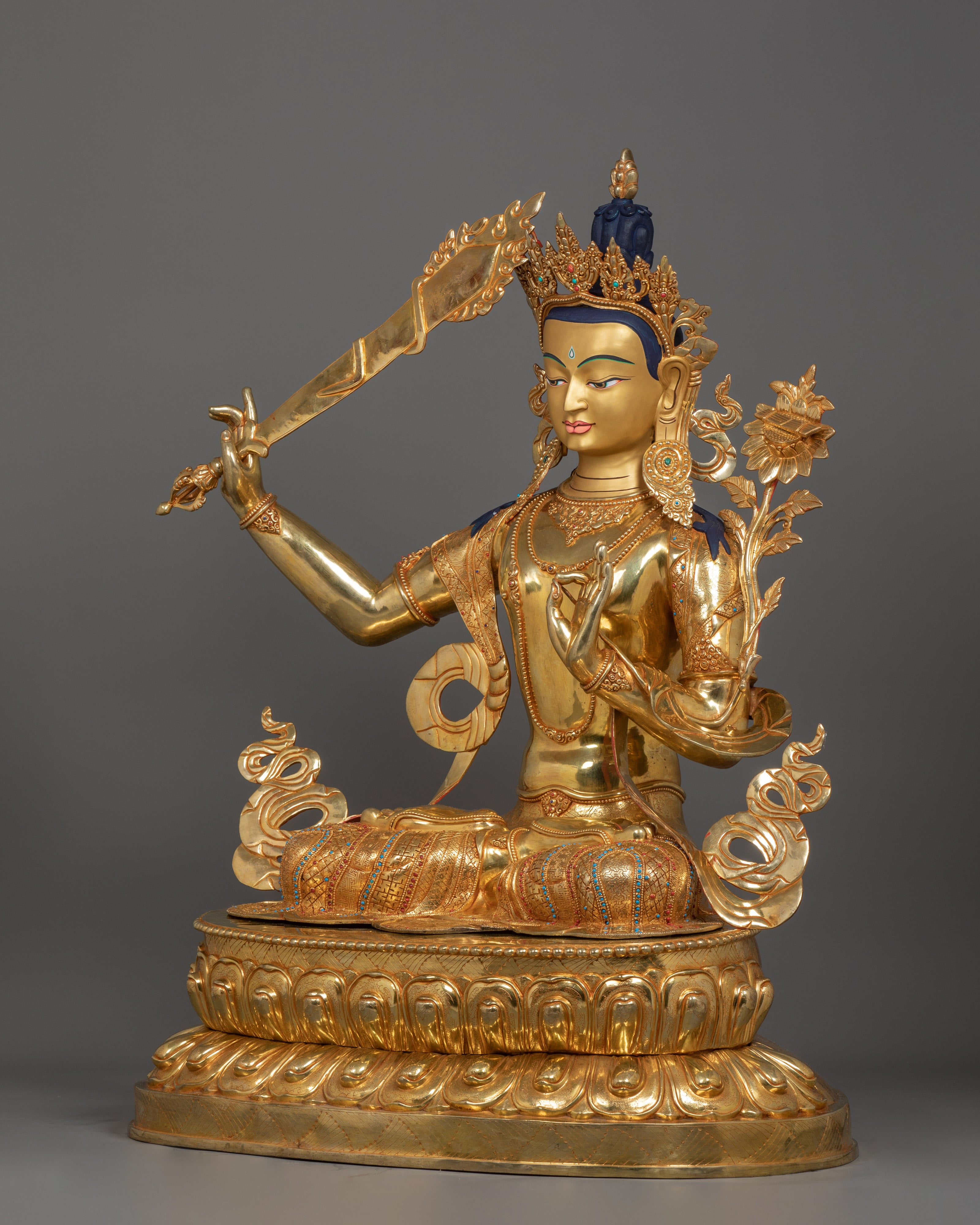 Sacred Figurine of Manjushri | The Bodhisattva of Wisdom