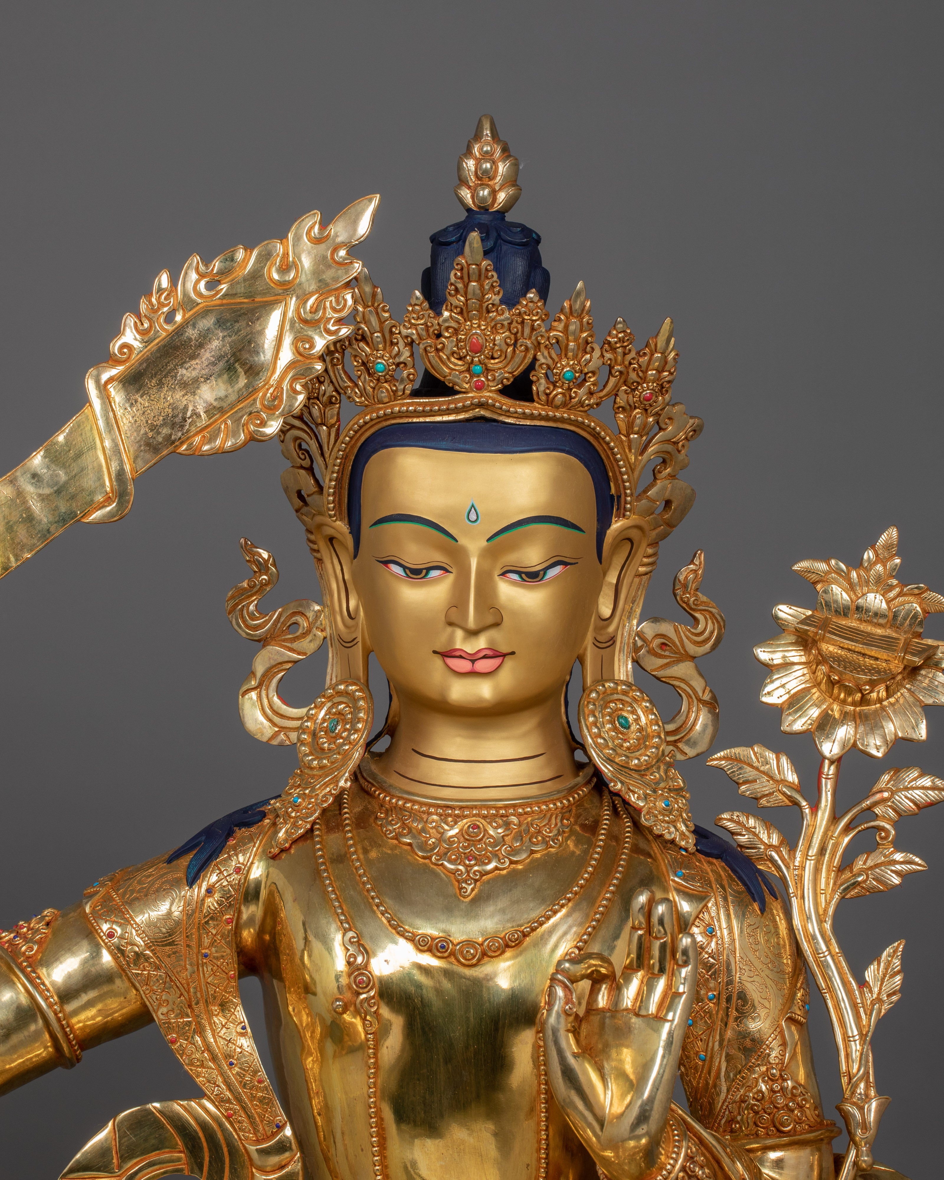 Sacred Figurine of Manjushri | The Bodhisattva of Wisdom