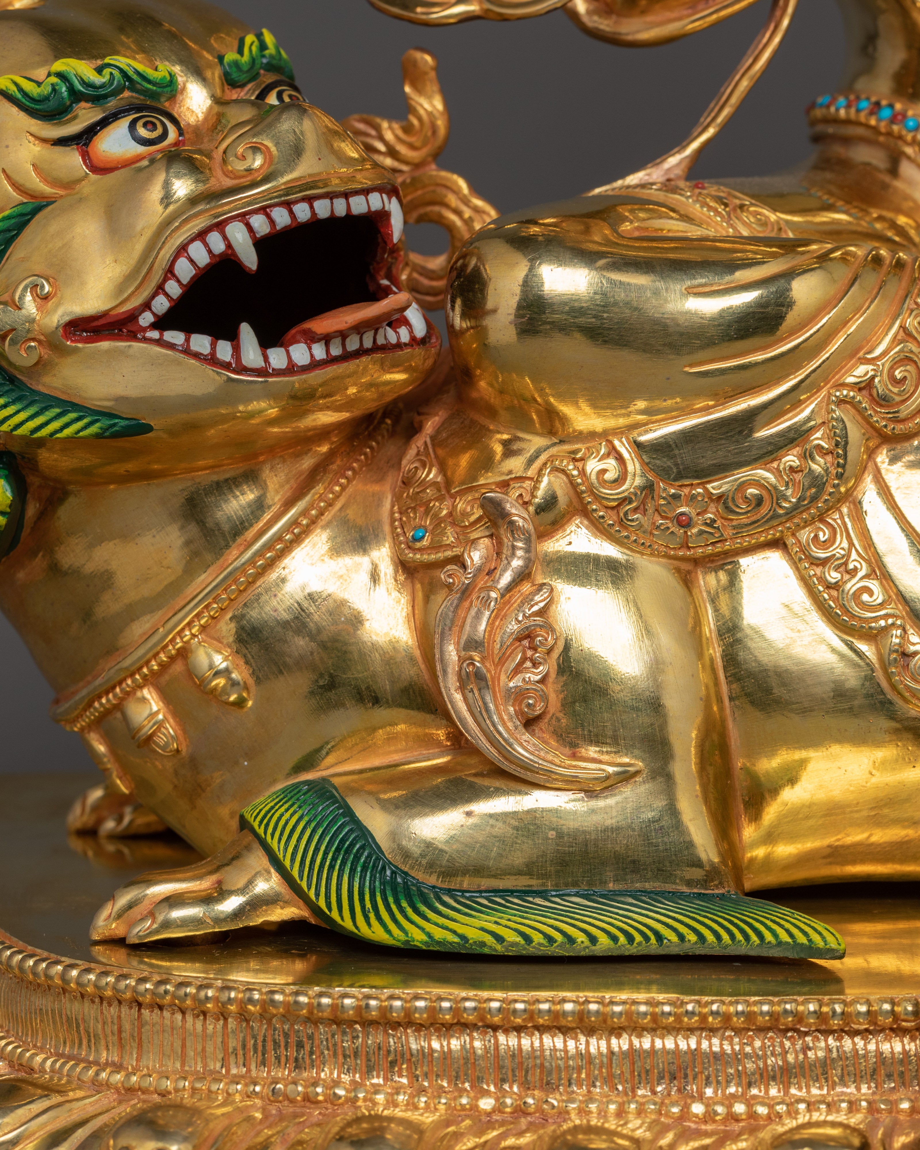 Handcrafted White Manjushri Statue | Symbol of Wisdom