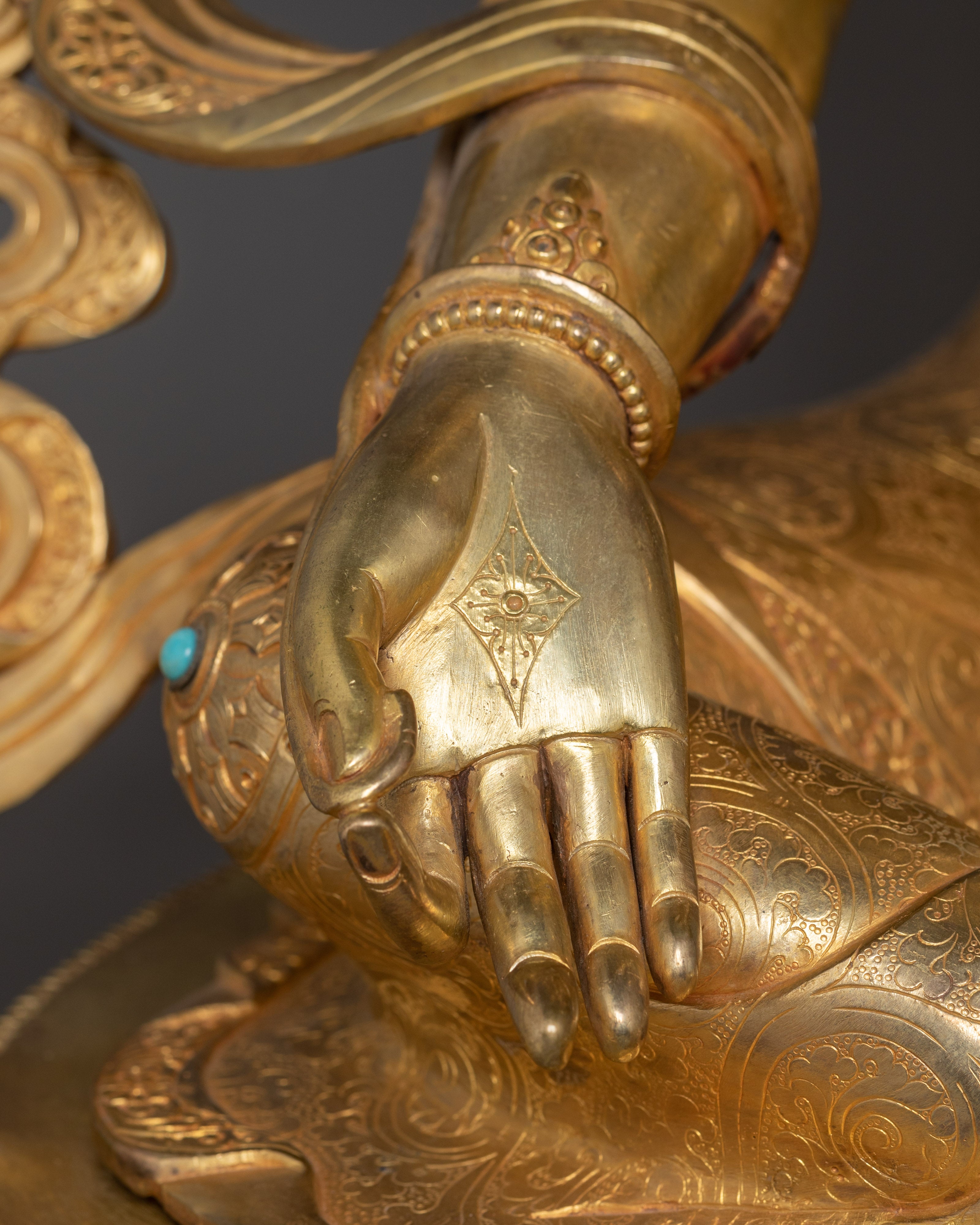 Enlightened Compassion Green Tara Statue | Shyama Tara Figurine