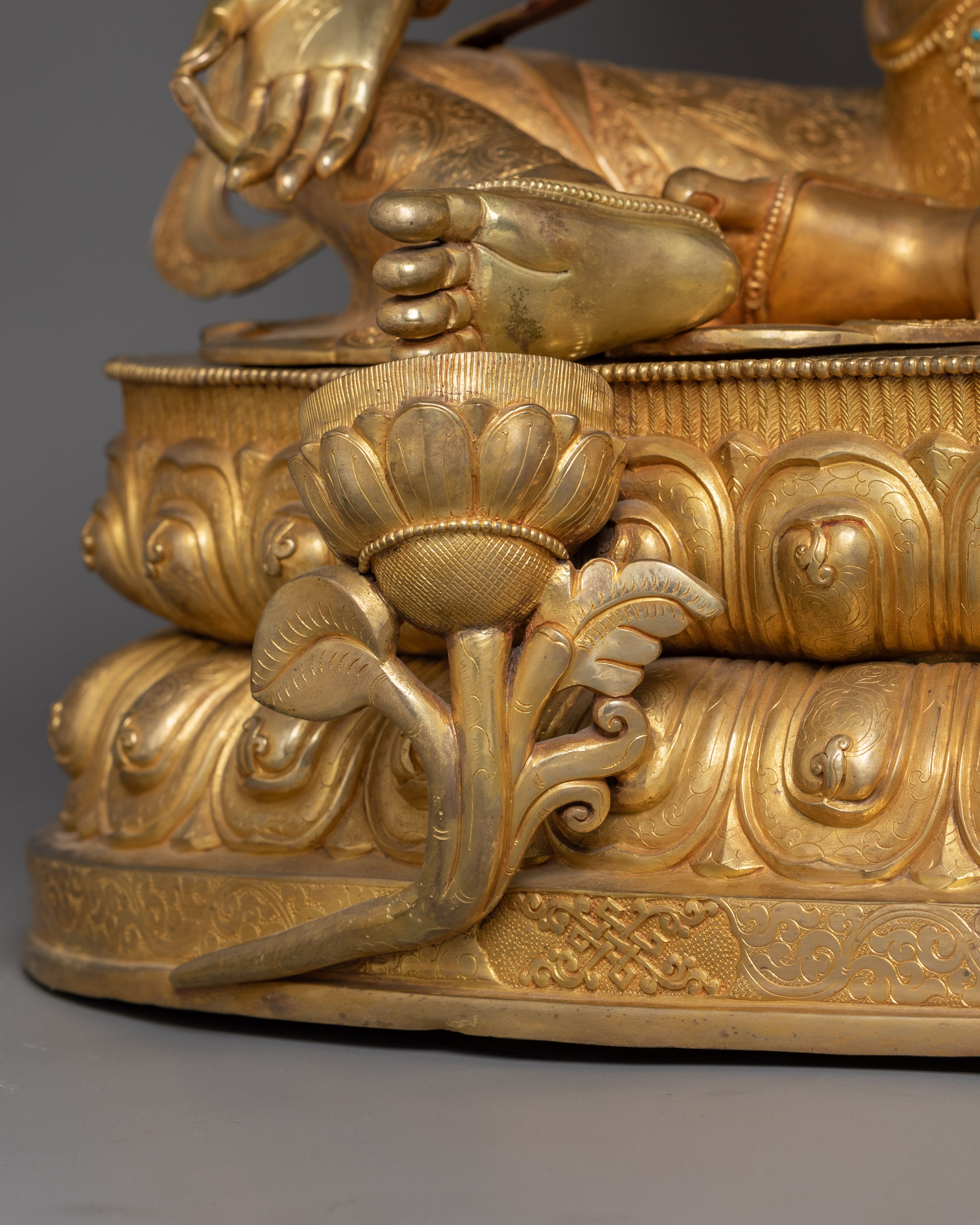 Enlightened Compassion Green Tara Statue | Shyama Tara Figurine