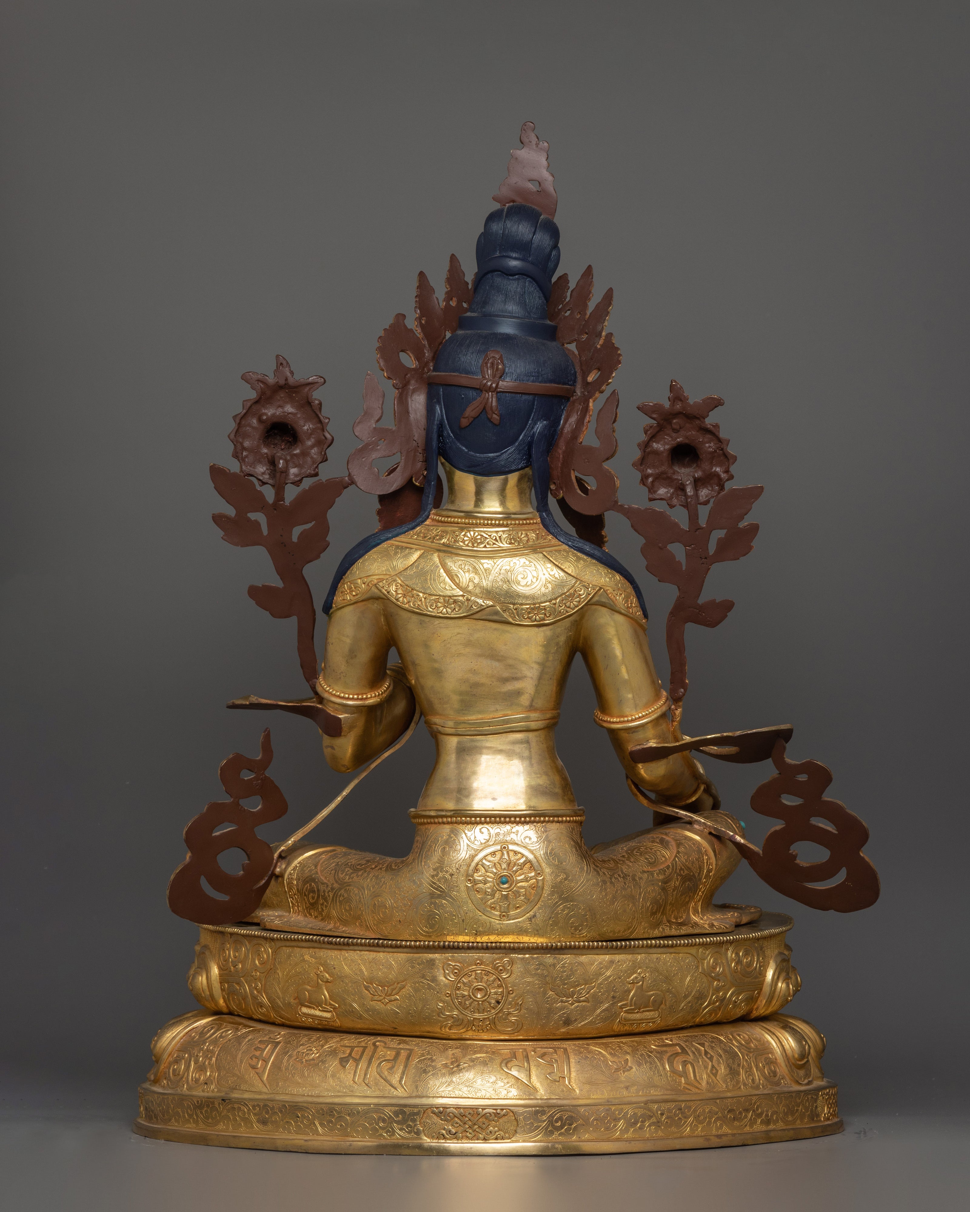 Enlightened Compassion Green Tara Statue | Shyama Tara Figurine