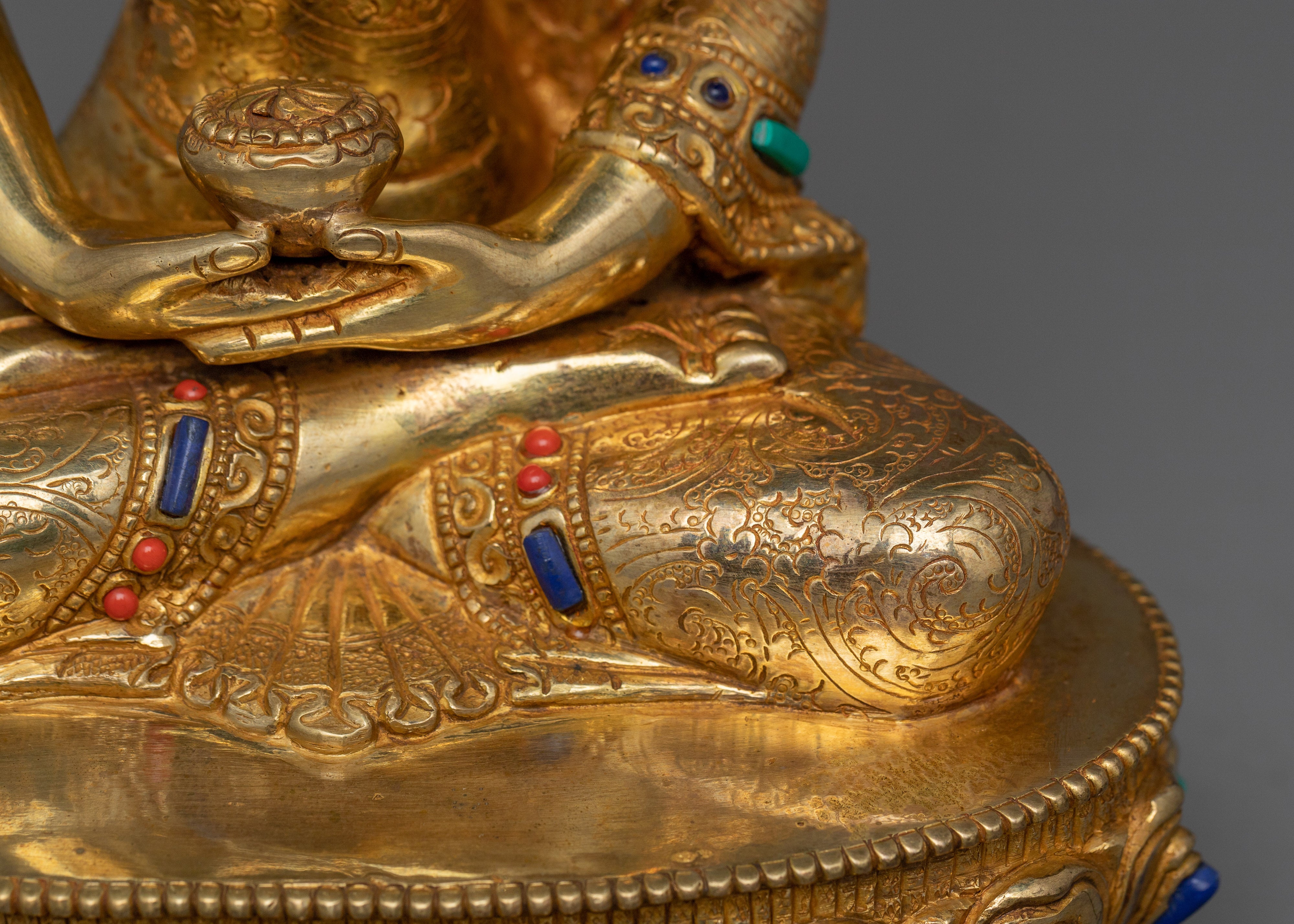 Handcrafted Sculpture of Amitabha Buddha | The Buddha of Infinite Light