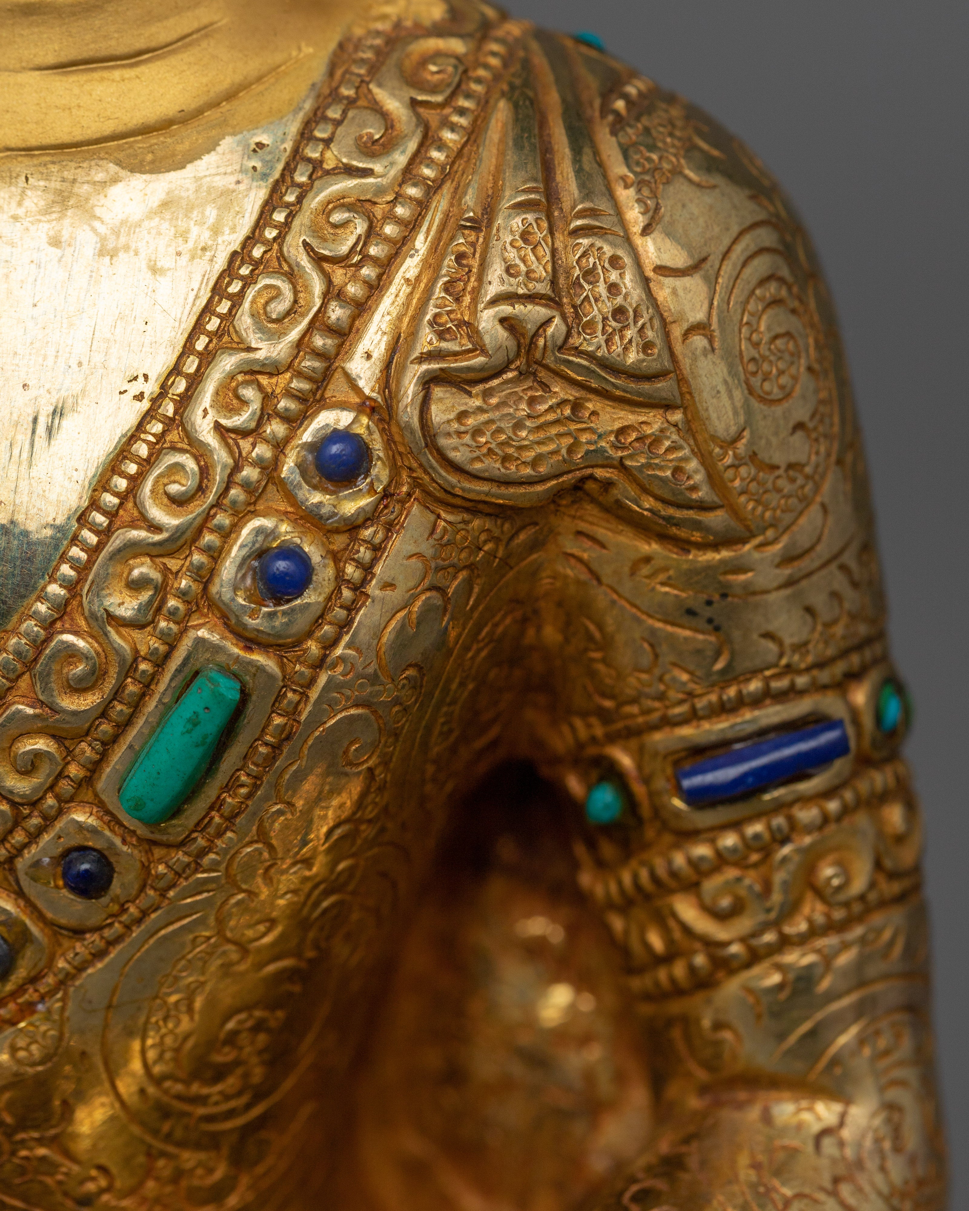 Handcrafted Sculpture of Amitabha Buddha | The Buddha of Infinite Light