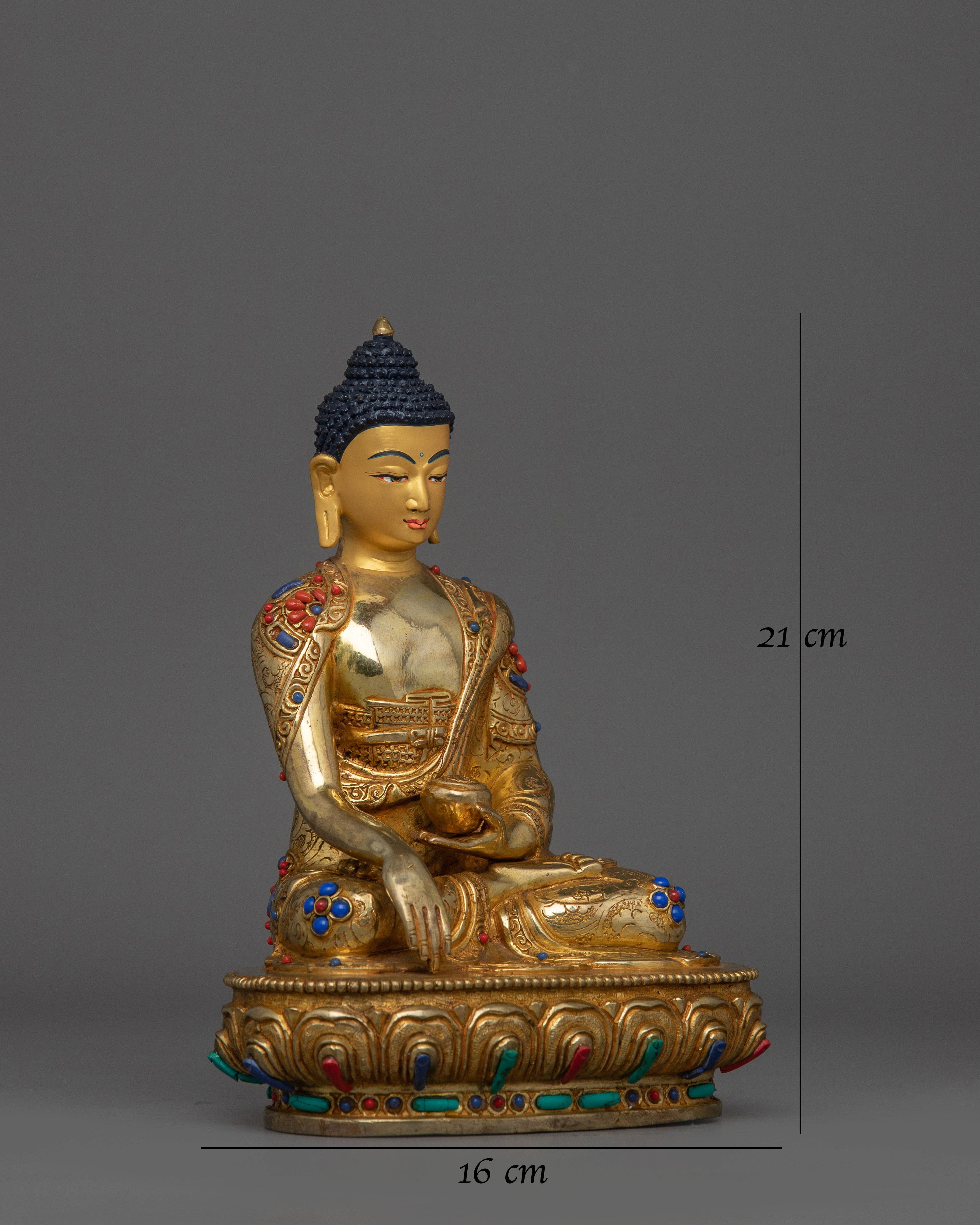 himalayan-handmade-figurine-of-shakyamuni-buddha