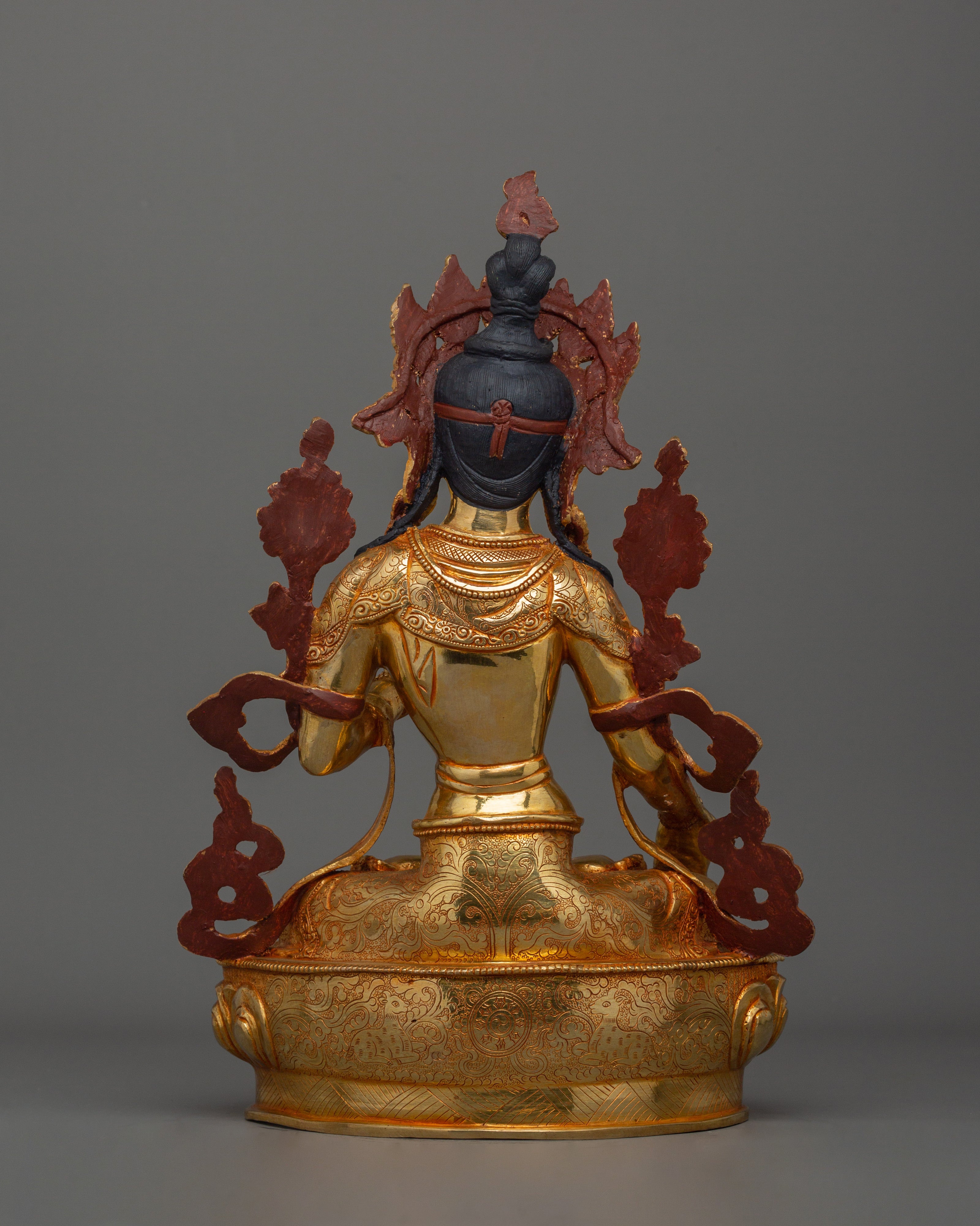 Tibetan Seven Eyes Deity White Tara | Goddess of Healing and Long Life