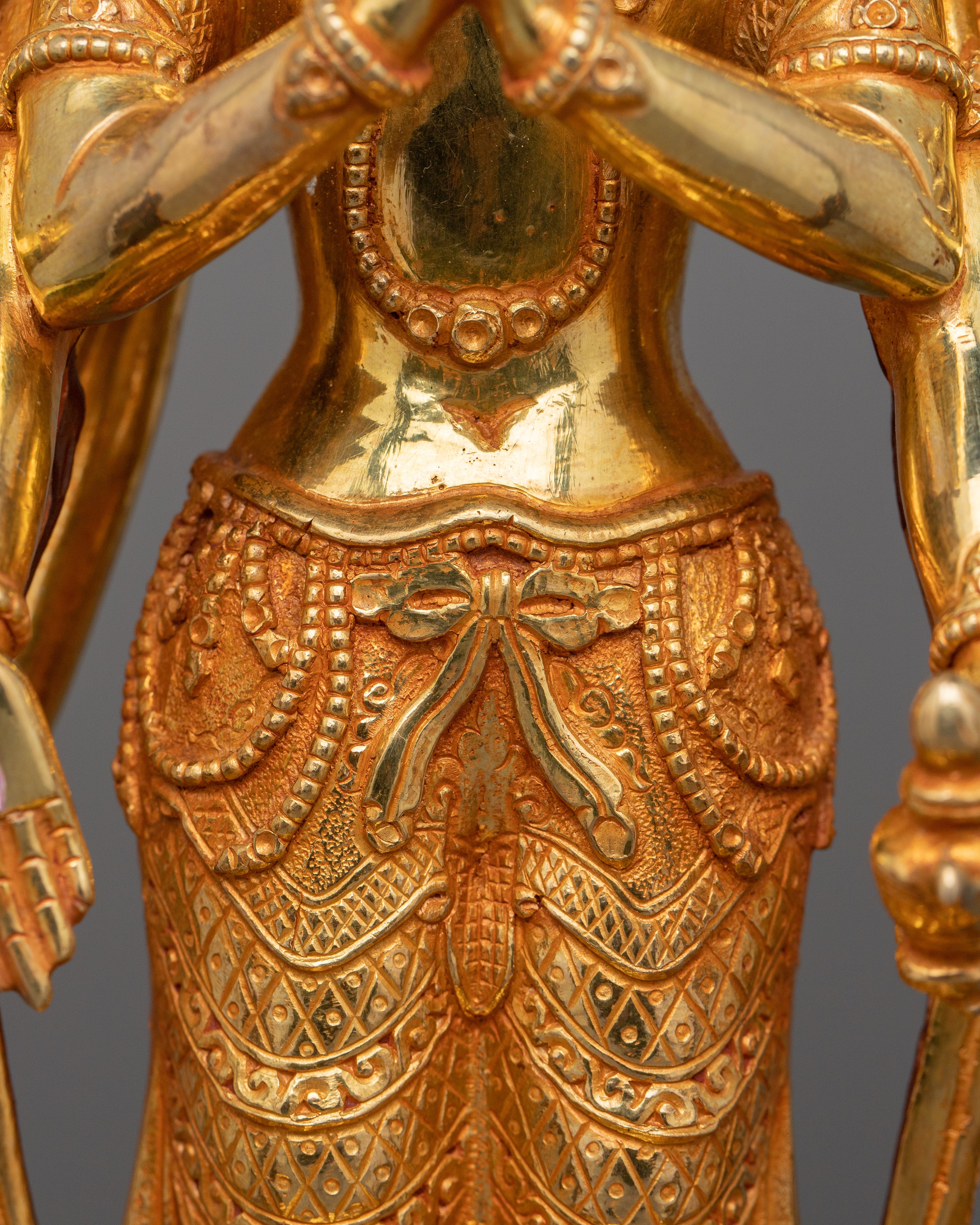 Handmade 1000 Armed Chenrezig Statue | Compassionate Vision Artwork