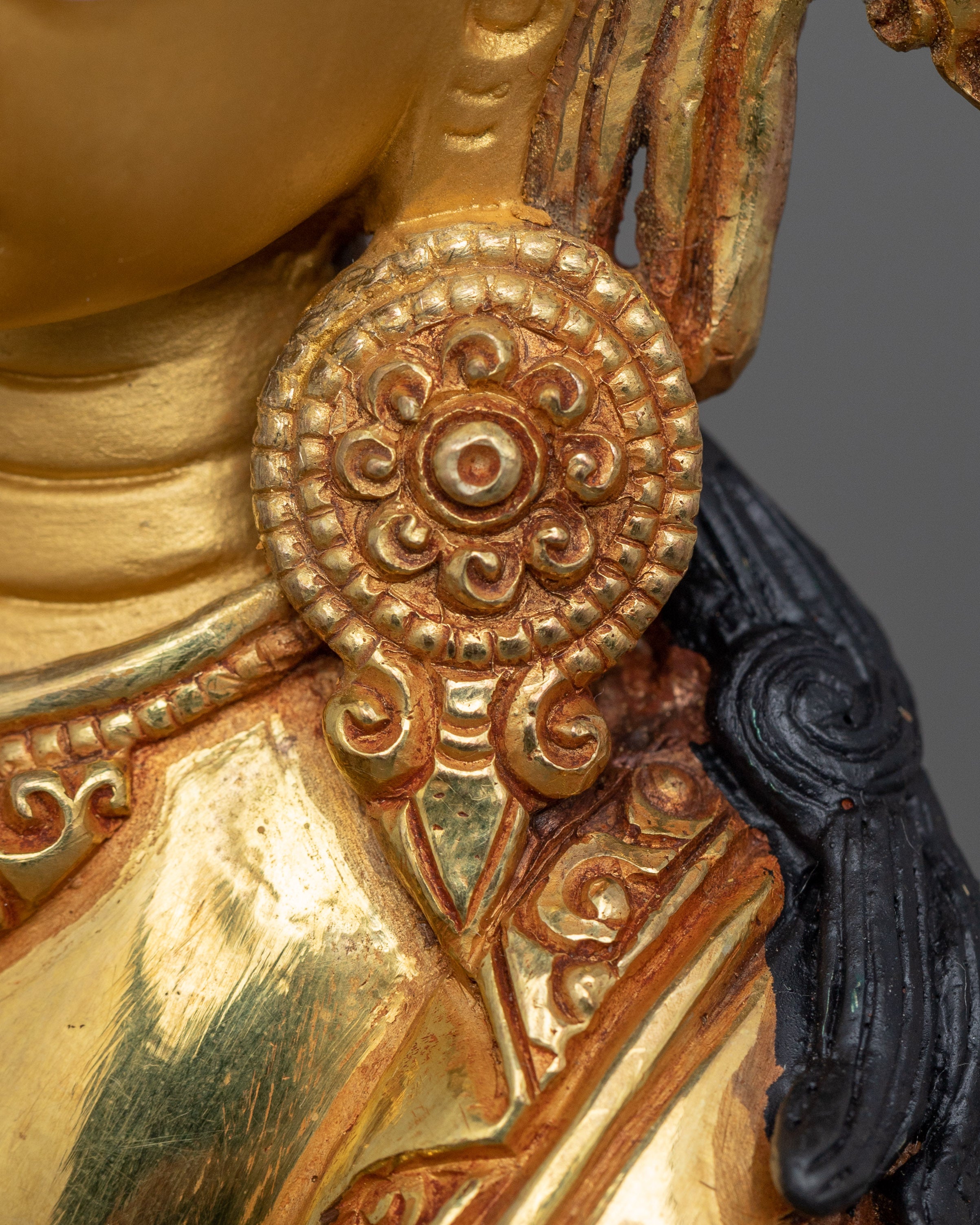 Handcrafted Statue of Vajradhara with consort | Traditional Artwork