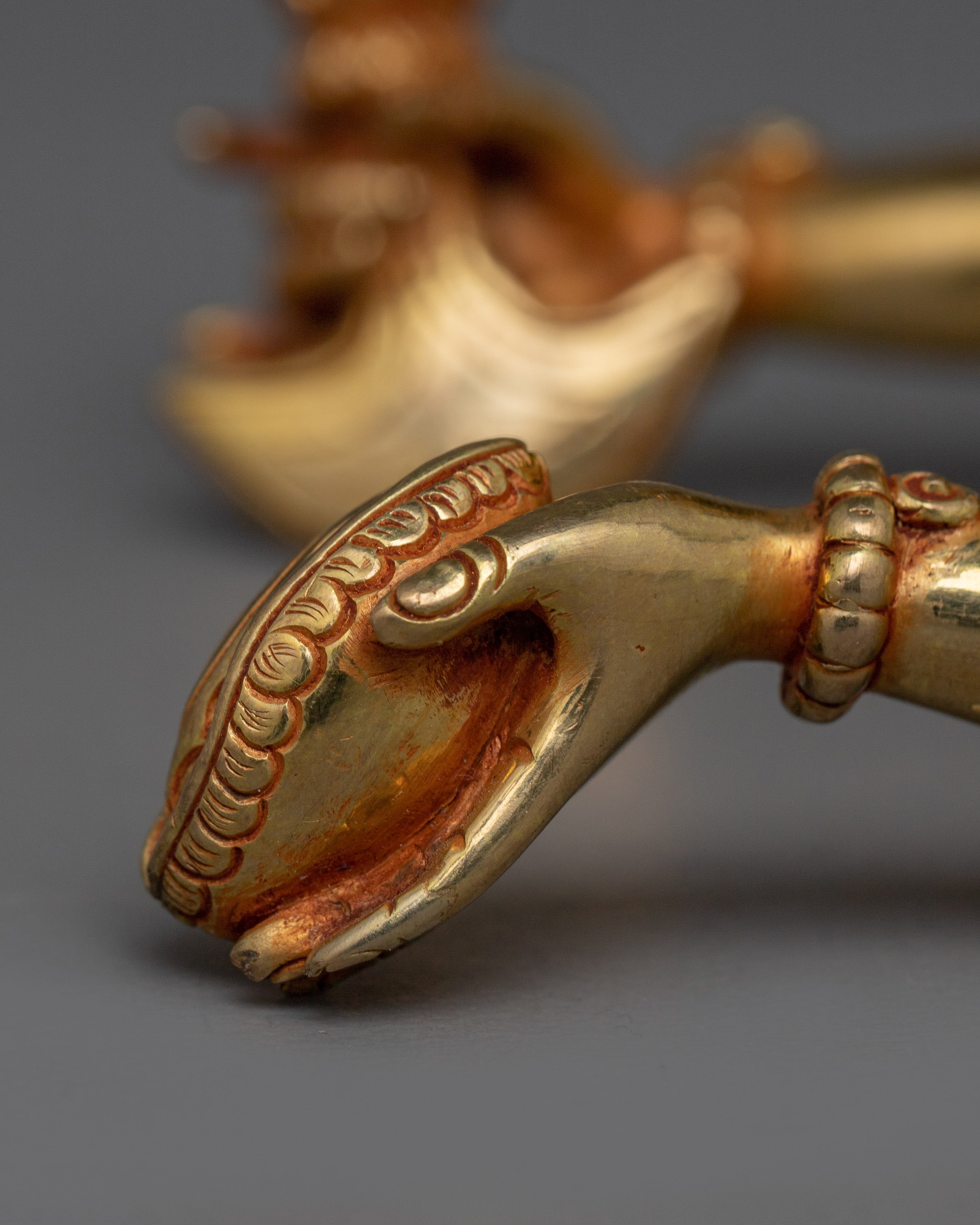 Handcrafted Statue of Vajradhara with consort | Traditional Artwork