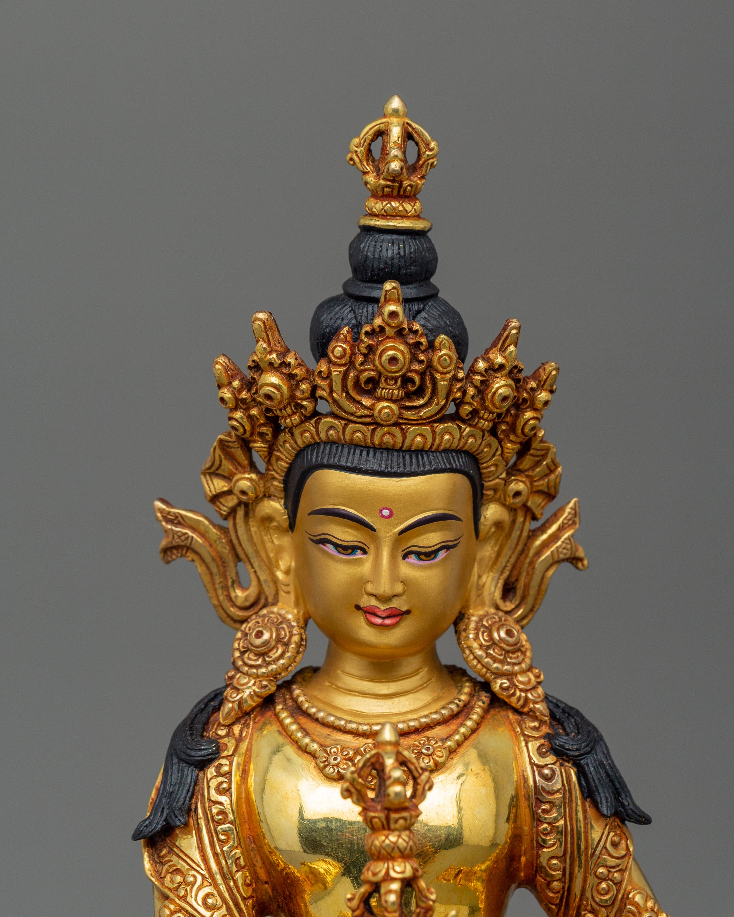 Himalayan Statue of Vajrasattva with consort | The Union of Wisdom and Compassion