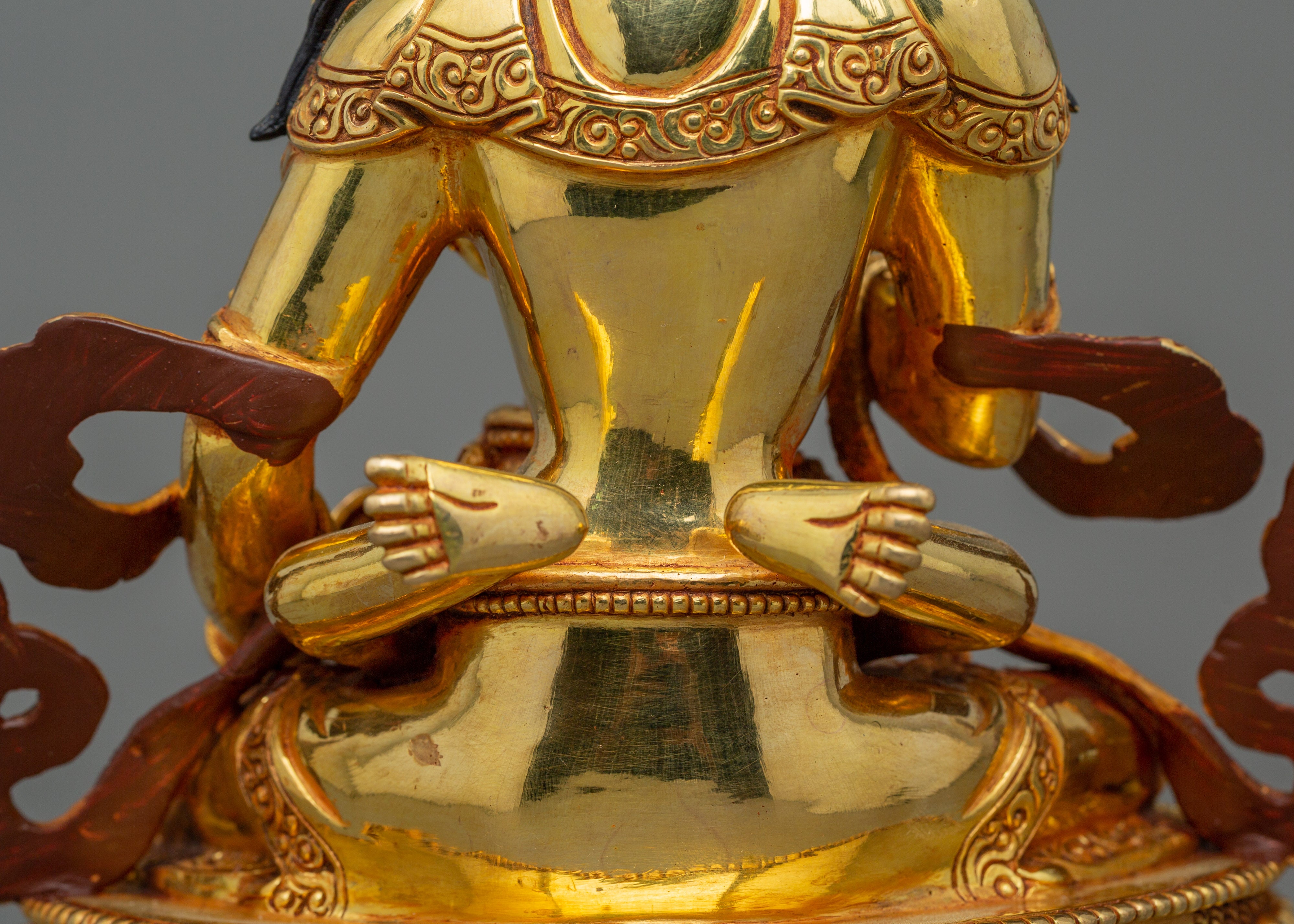 Himalayan Statue of Vajrasattva with consort | The Union of Wisdom and Compassion