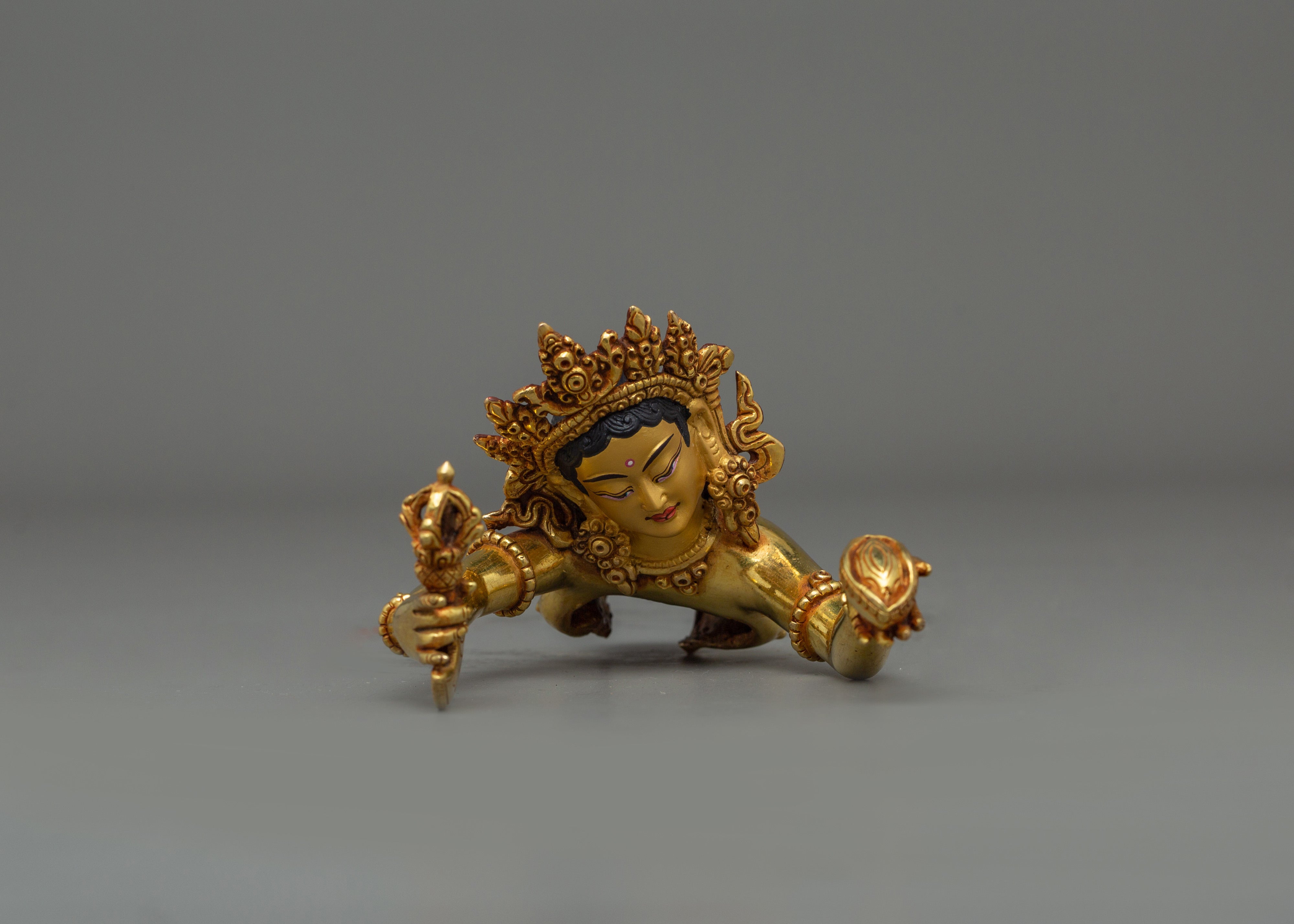 Himalayan Statue of Vajrasattva with consort | The Union of Wisdom and Compassion