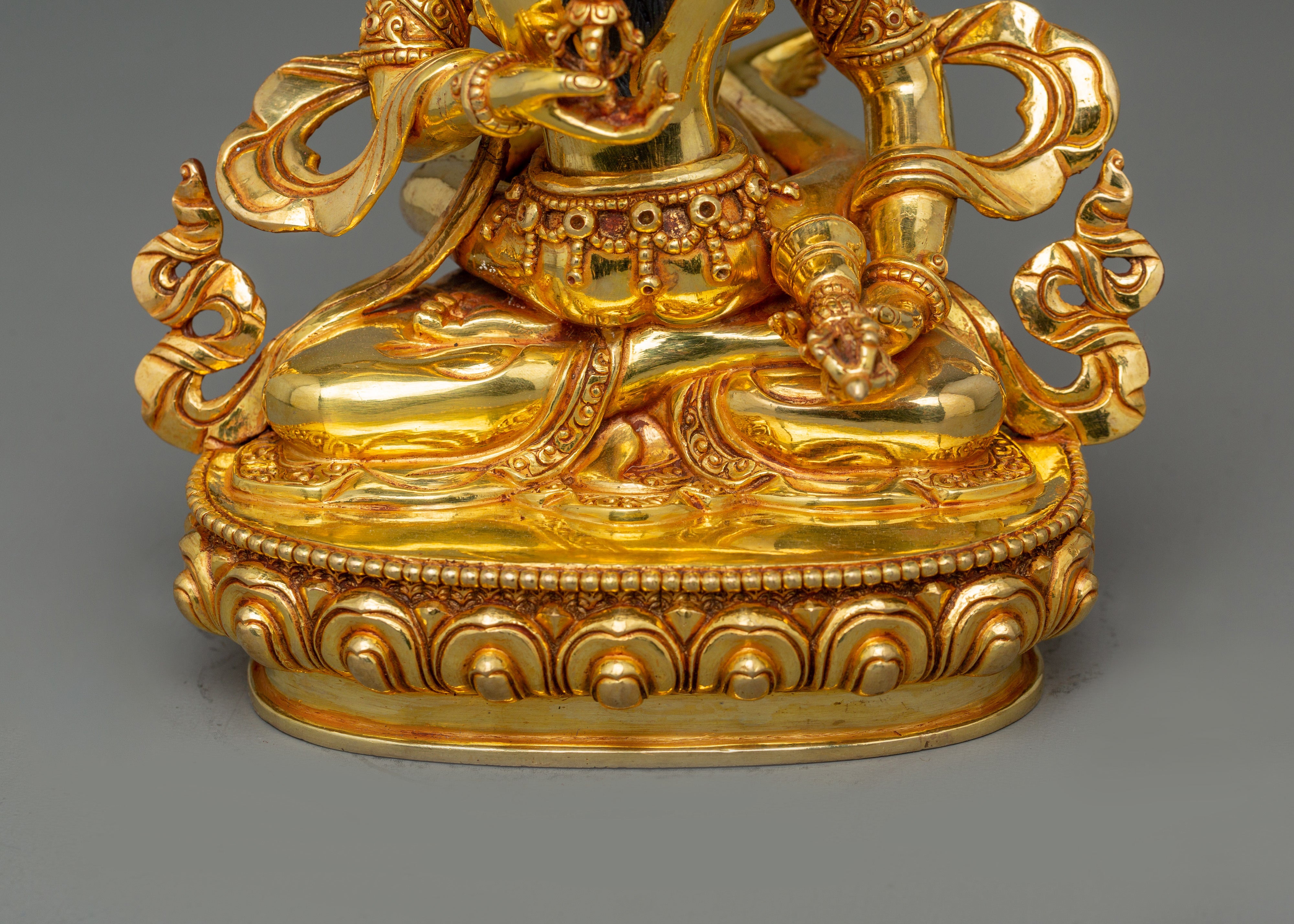 Himalayan Statue of Vajrasattva with consort | The Union of Wisdom and Compassion