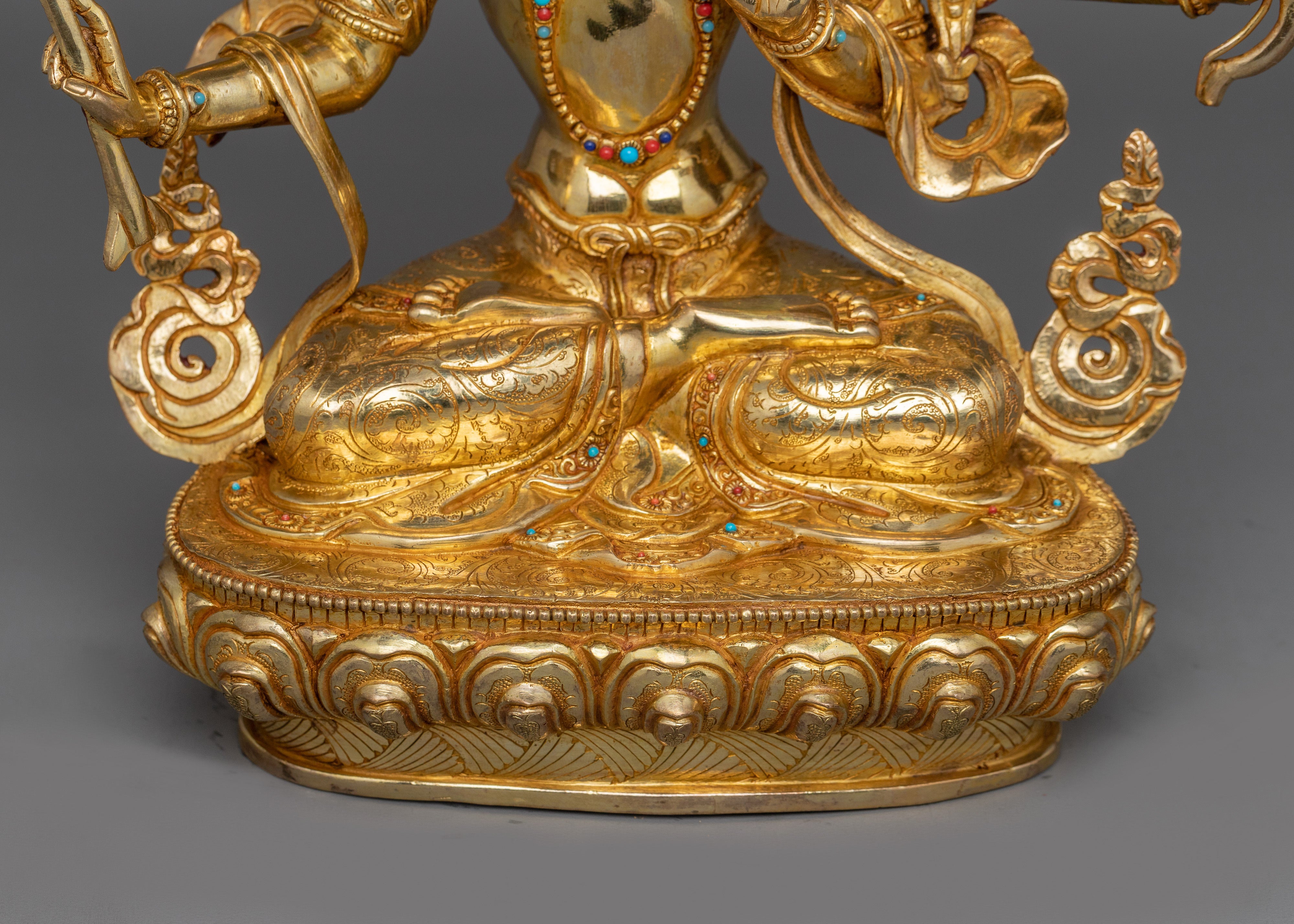 Maha Manjushri Handmade Statue | Great Gentle Glory