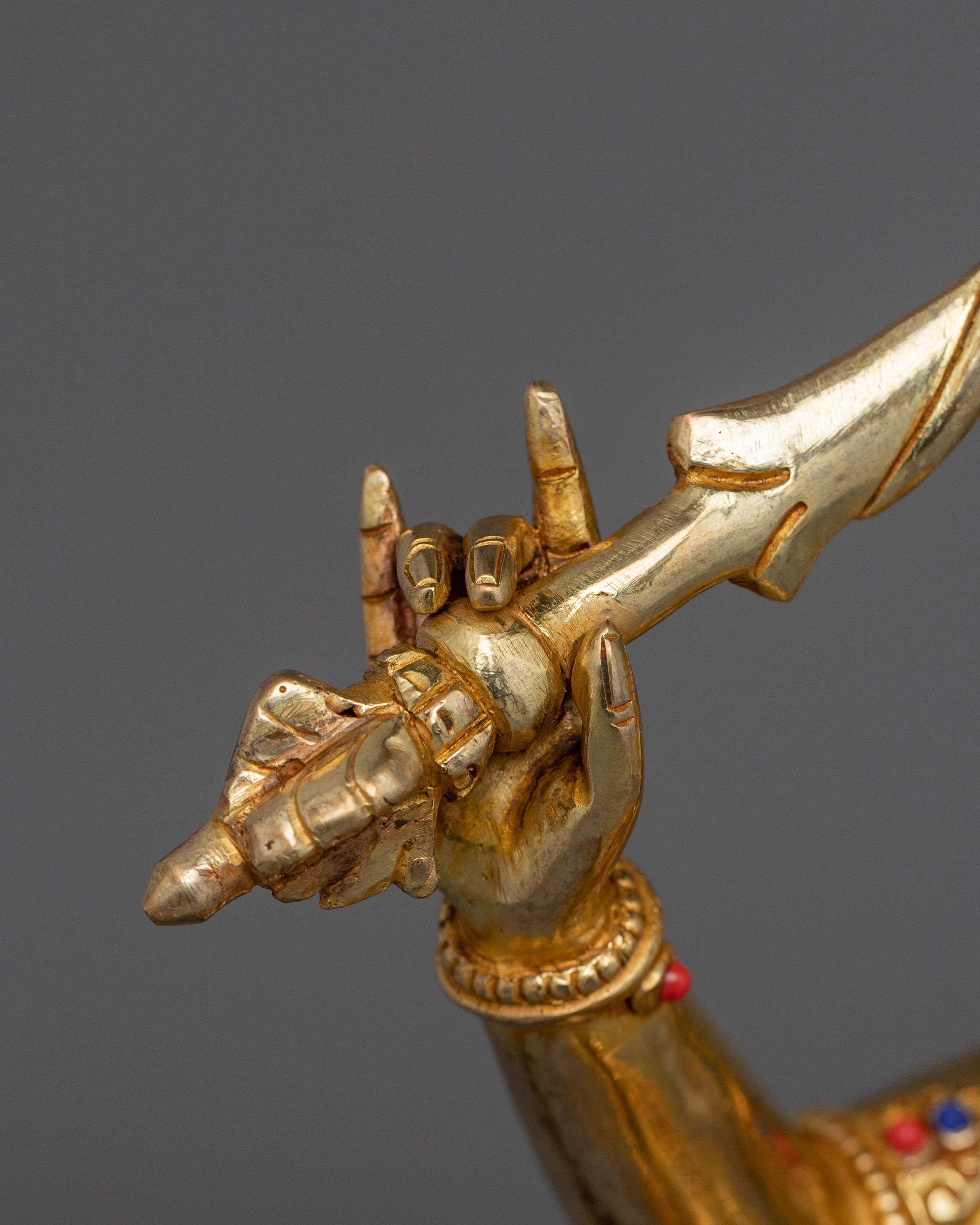 Maha Manjushri Handmade Statue | Great Gentle Glory