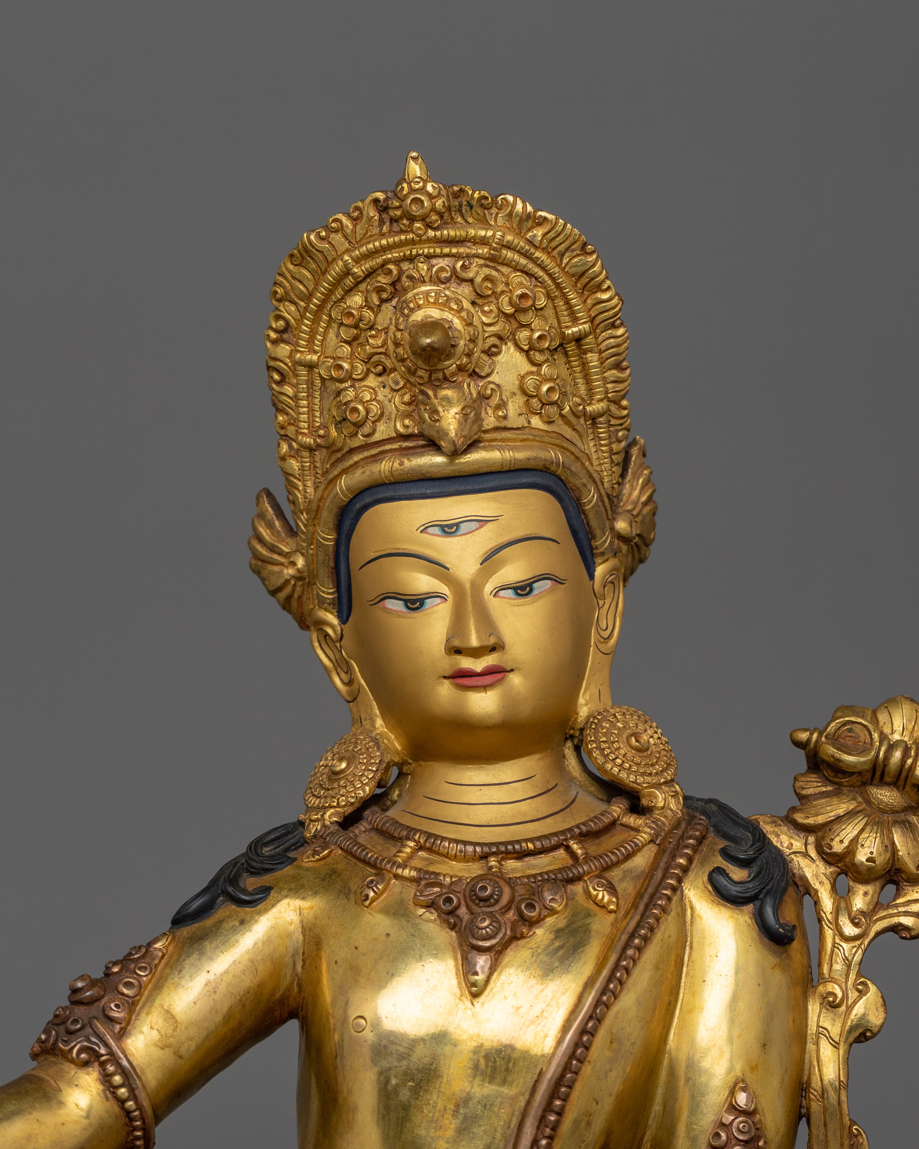 Himalayan Figurine of Indra | Lord of the Celestial Realms