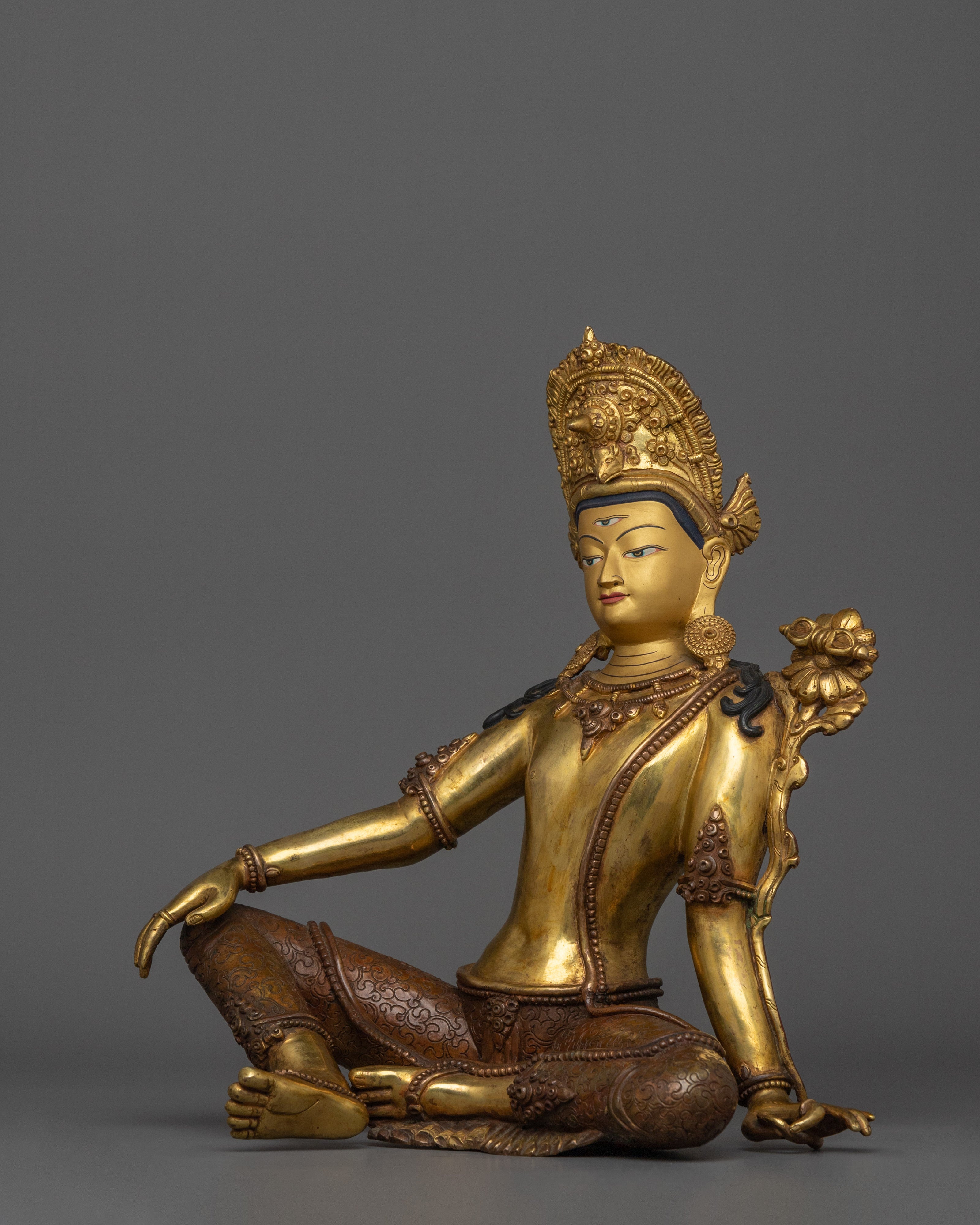 Himalayan Figurine of Indra | Lord of the Celestial Realms