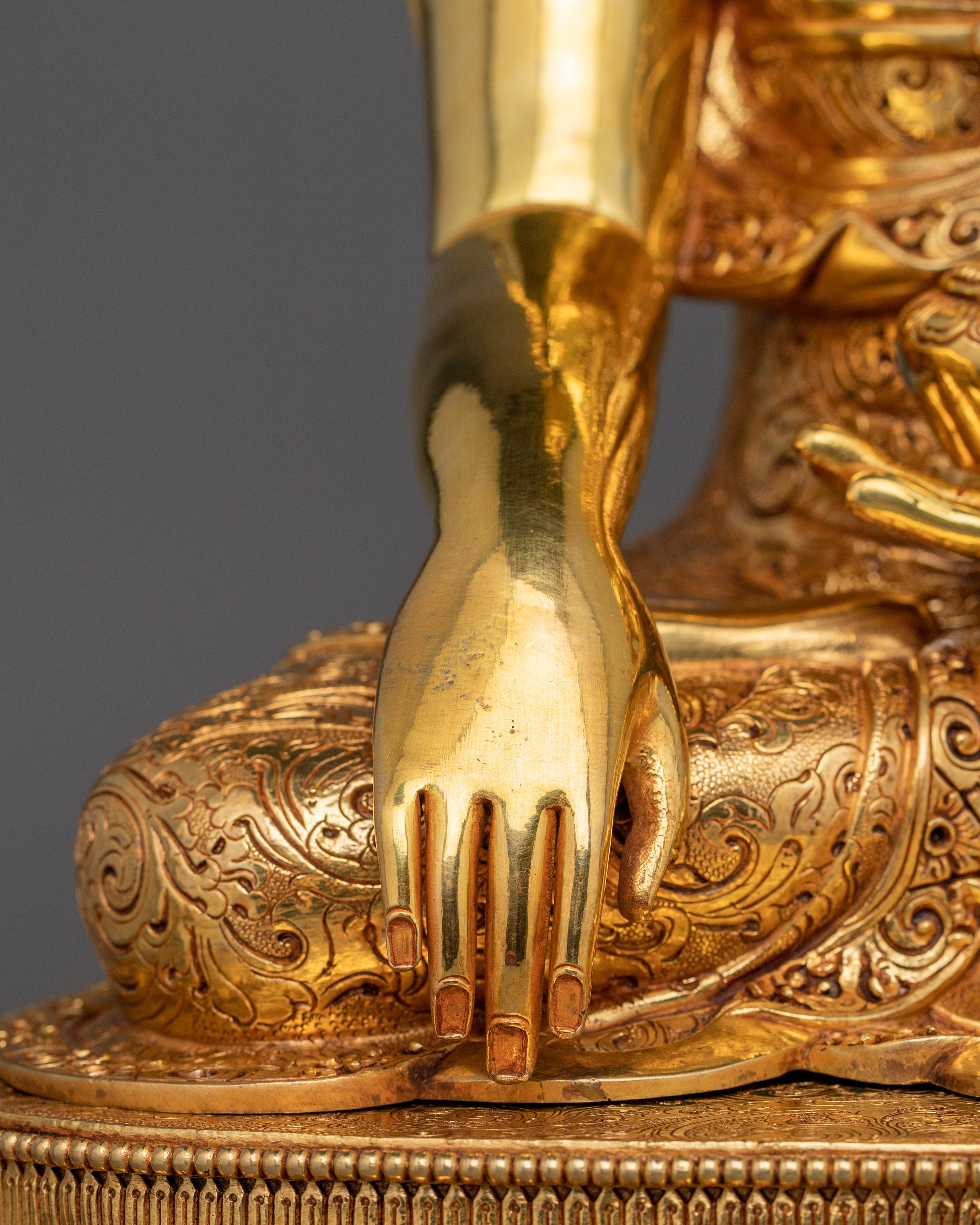 Traditionally Handcrafted Statue of Shakyamuni Buddha | Buddha of Compassion