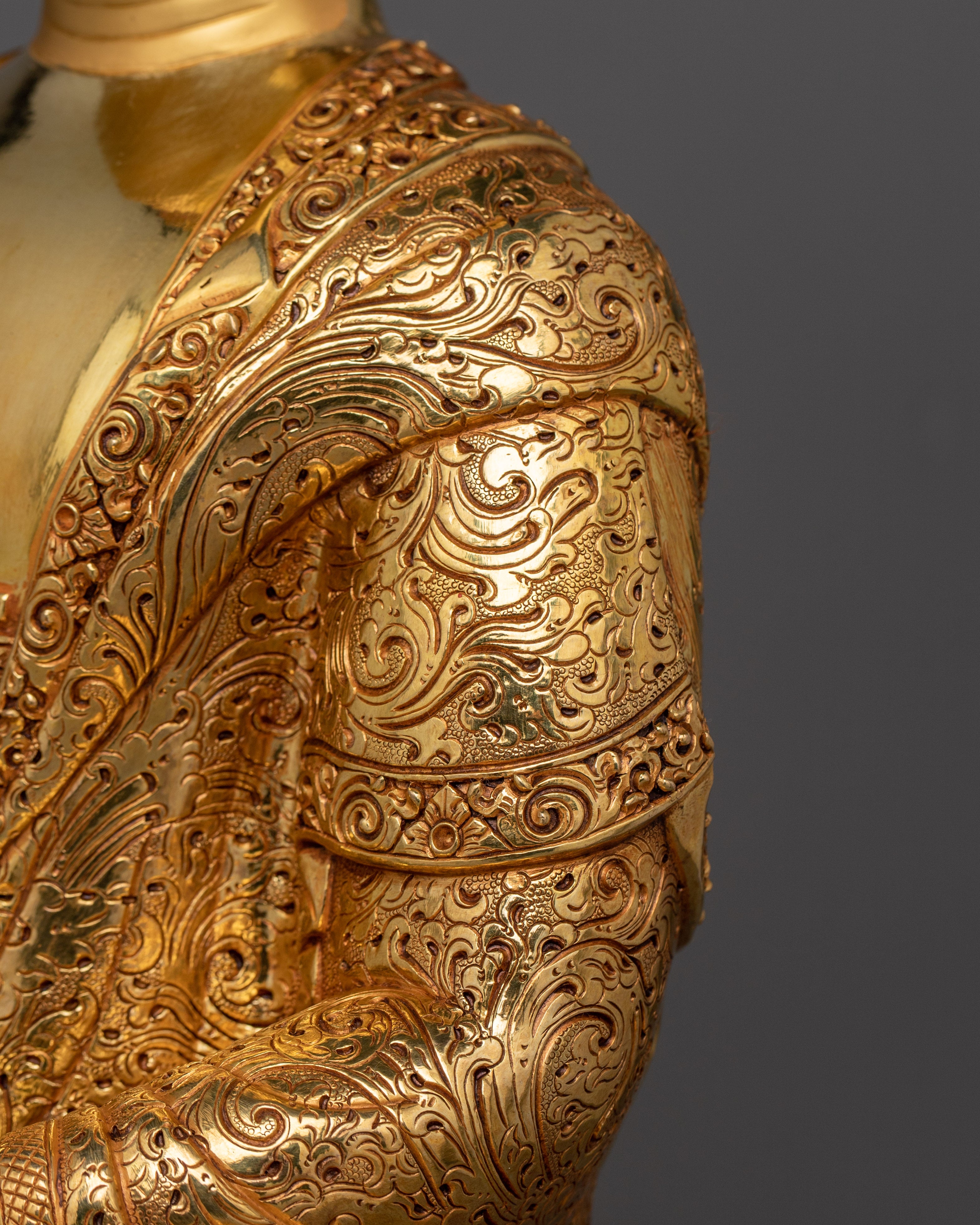Traditionally Handcrafted Statue of Shakyamuni Buddha | Buddha of Compassion