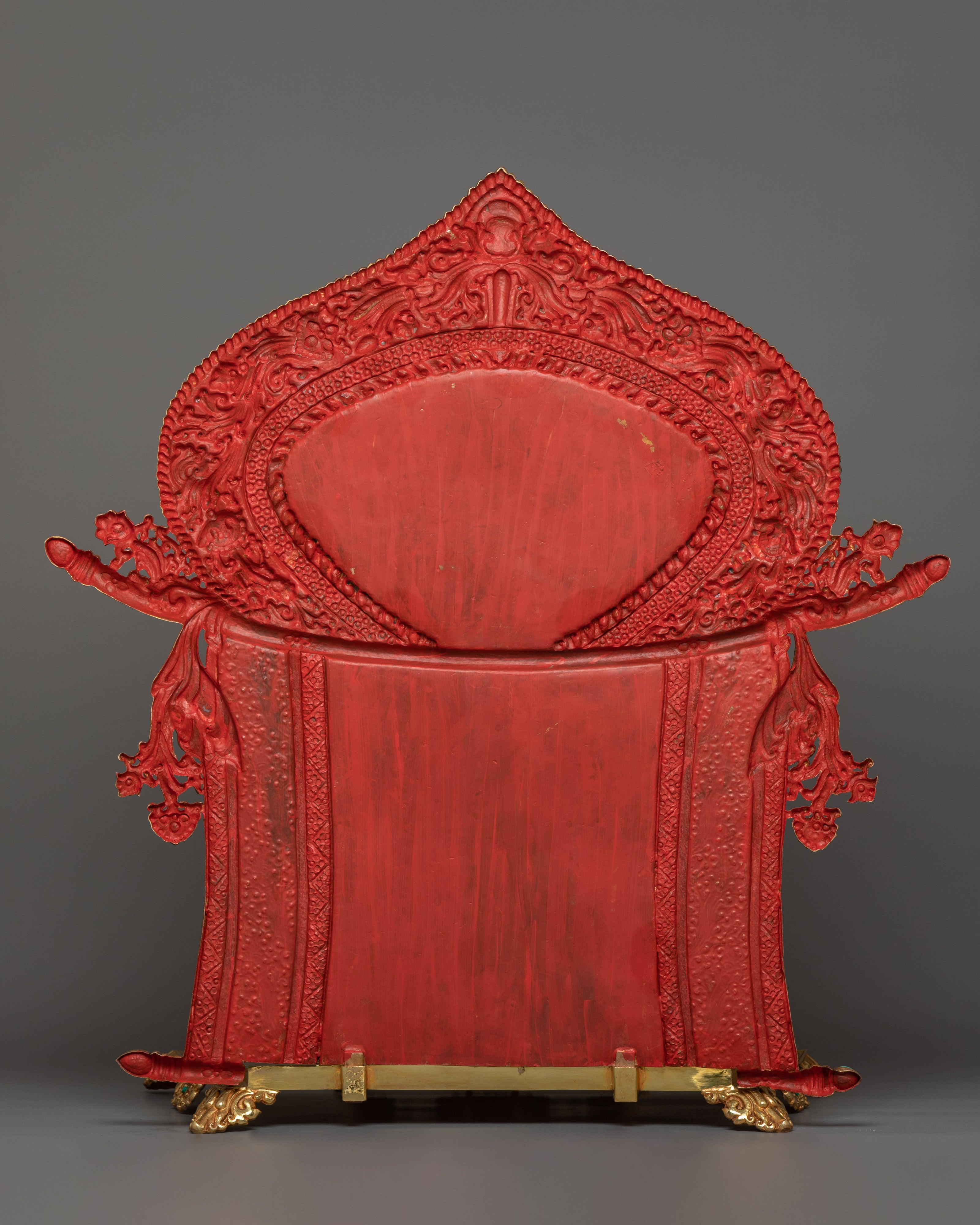 Green Tara on Throne | The Swift and Fearless One