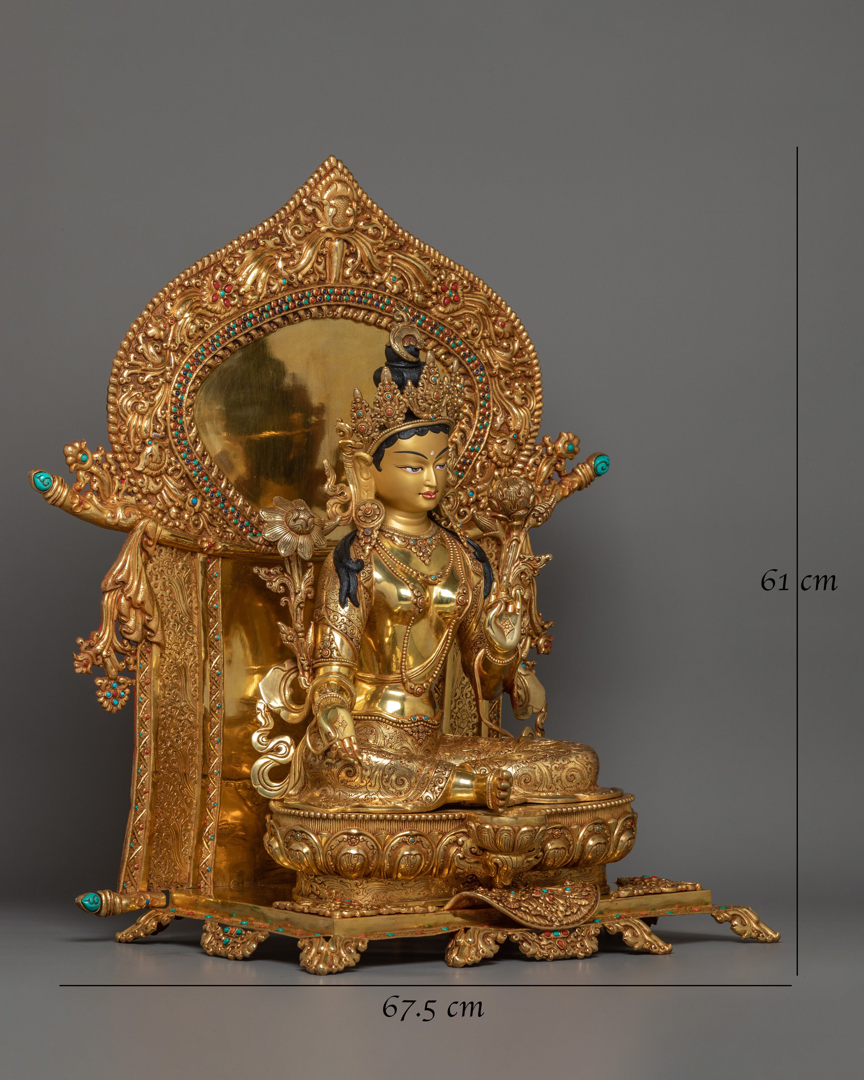 green-tara-on-throne