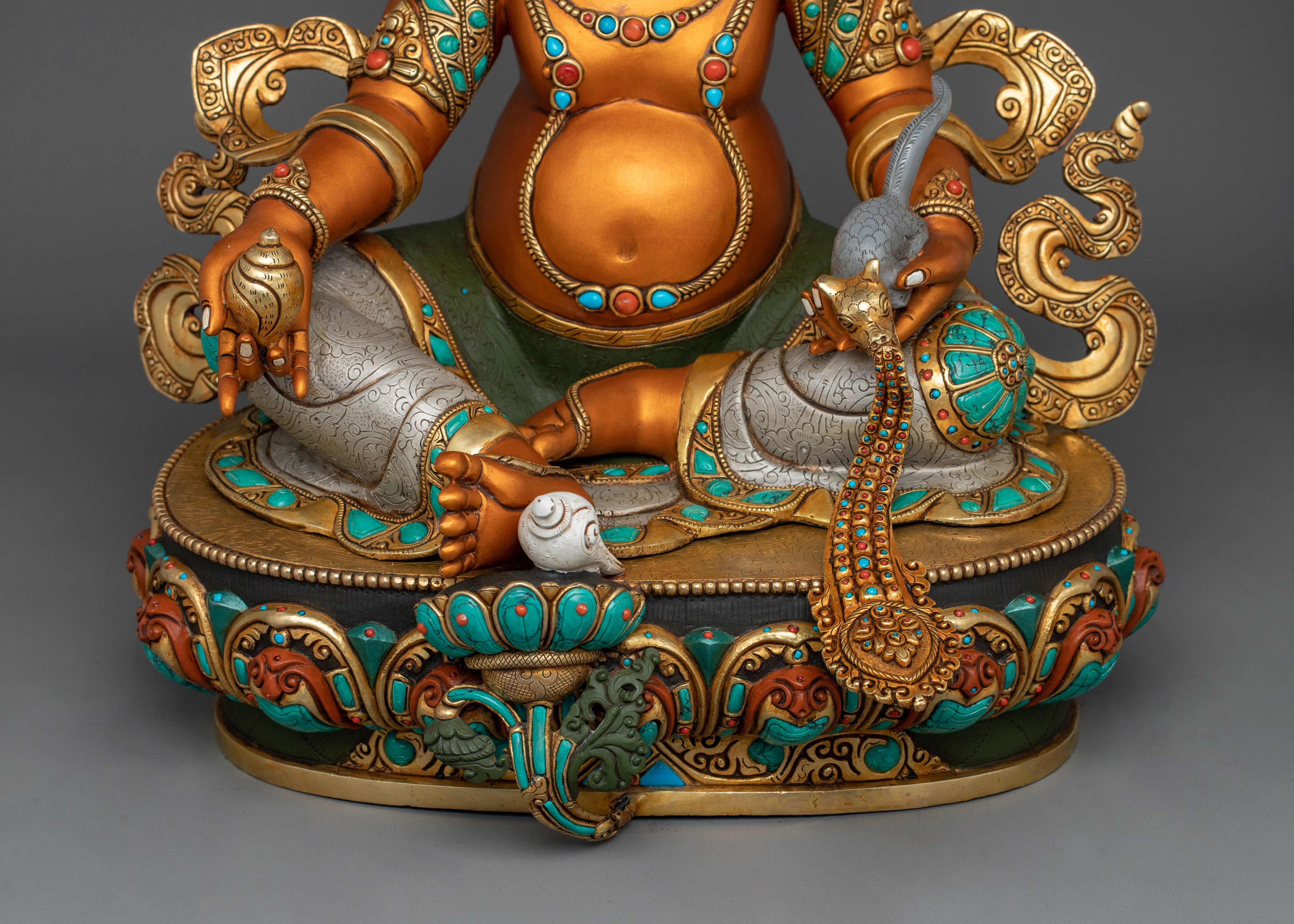 Tibetan God of Wealth Dzambhala | Lord of Wealth and Prosperity