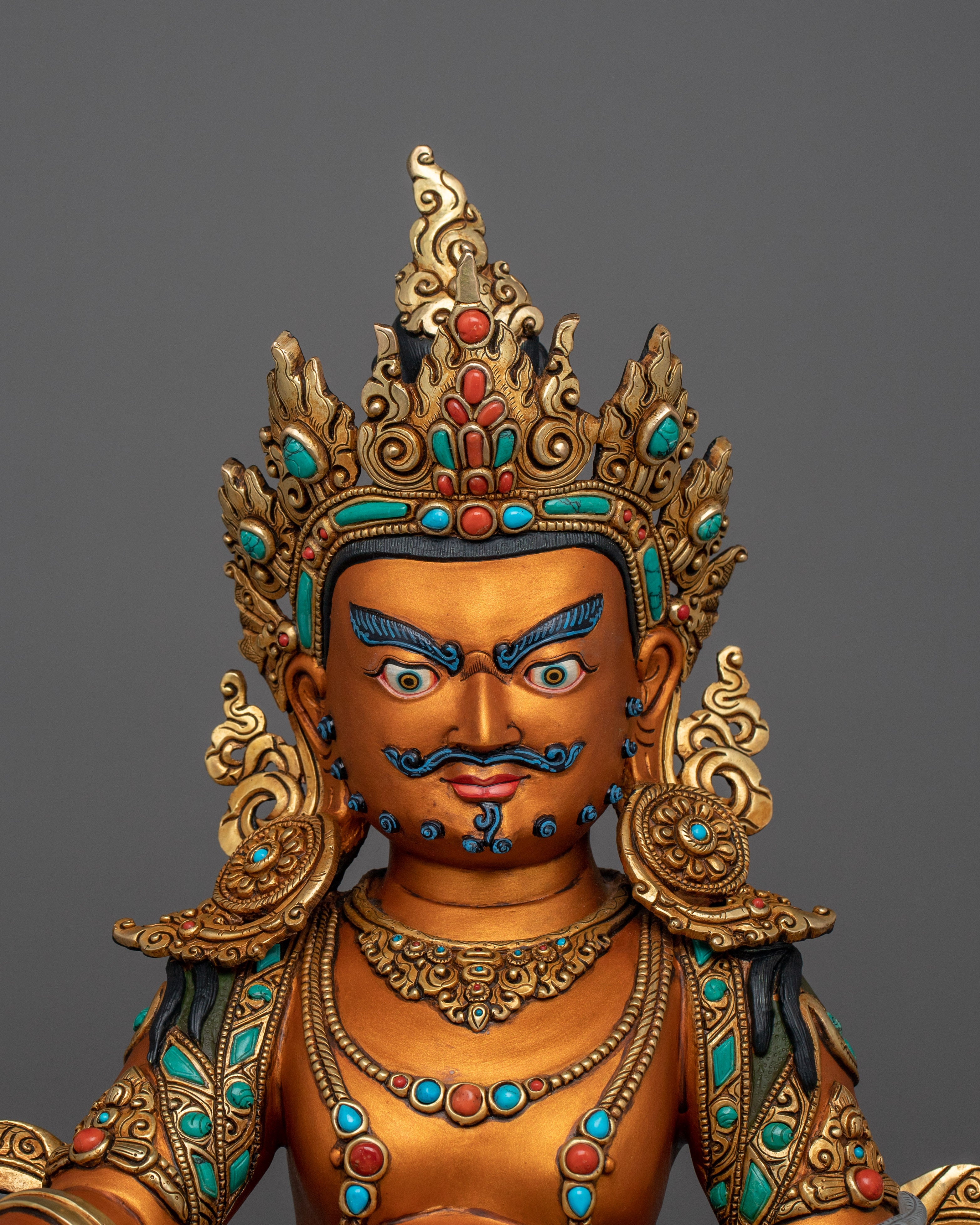 Tibetan God of Wealth Dzambhala | Lord of Wealth and Prosperity