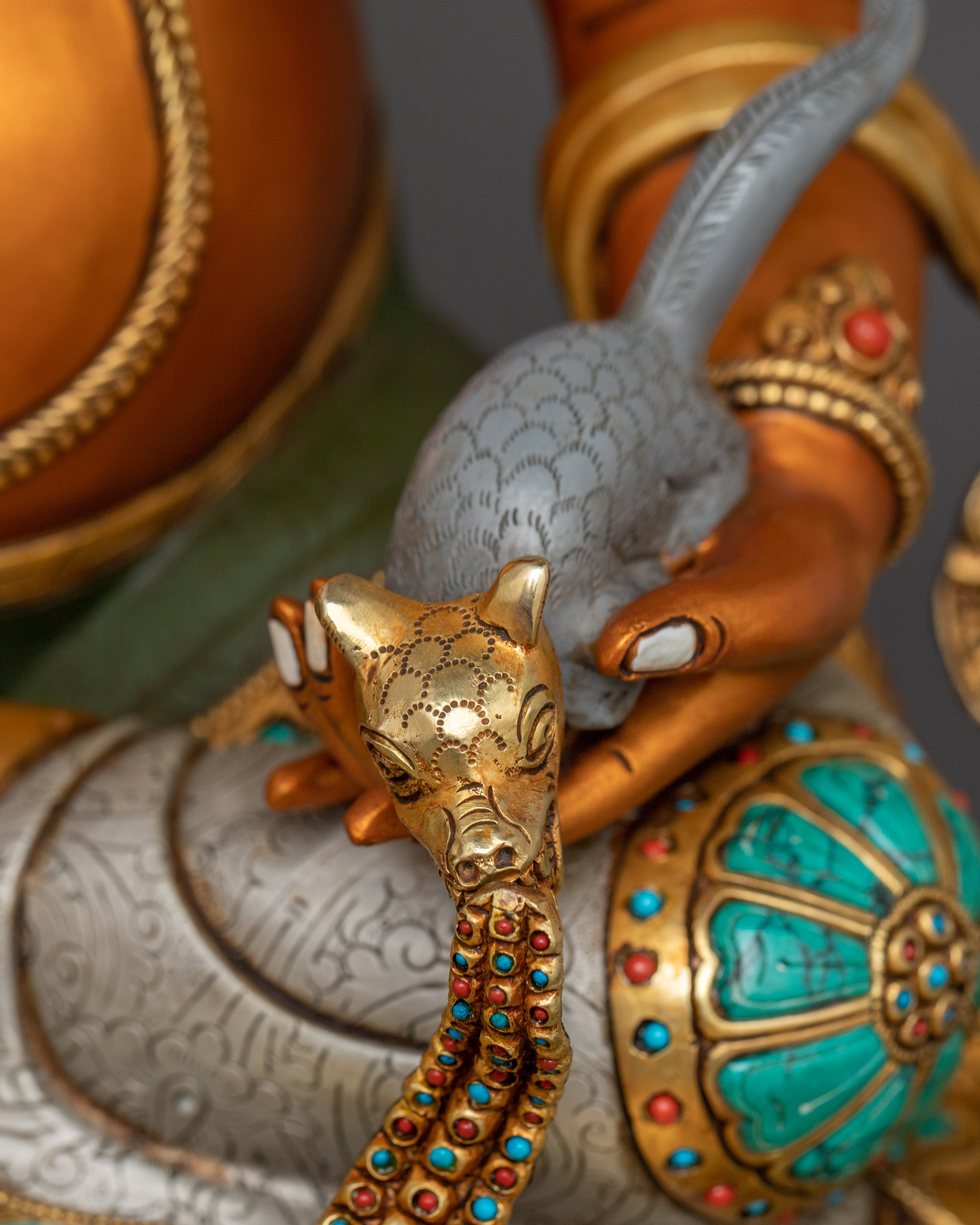 Tibetan God of Wealth Dzambhala | Lord of Wealth and Prosperity