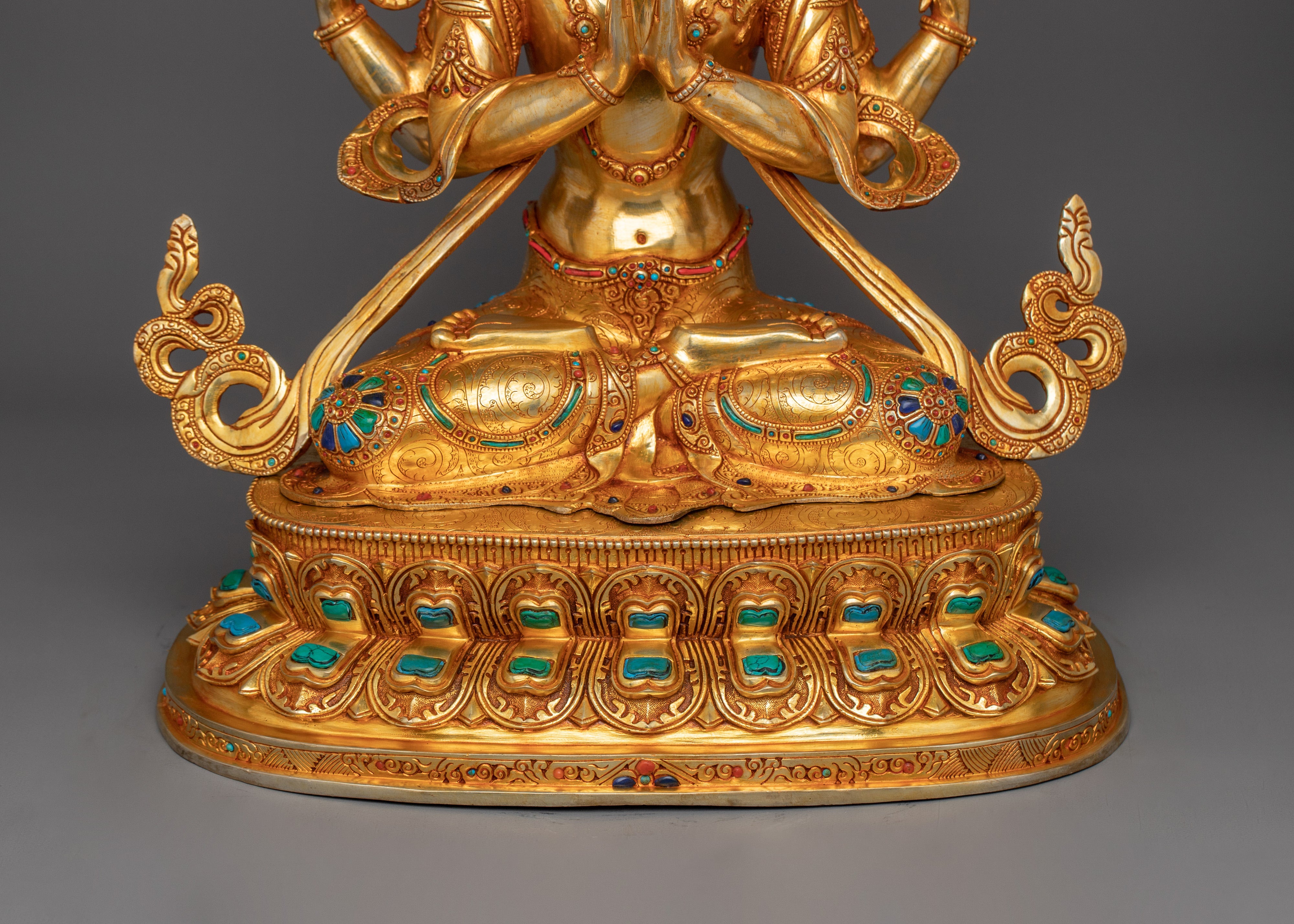 Handcrafted Compassionate Savior Chenrezig | Savior of the Six Realms